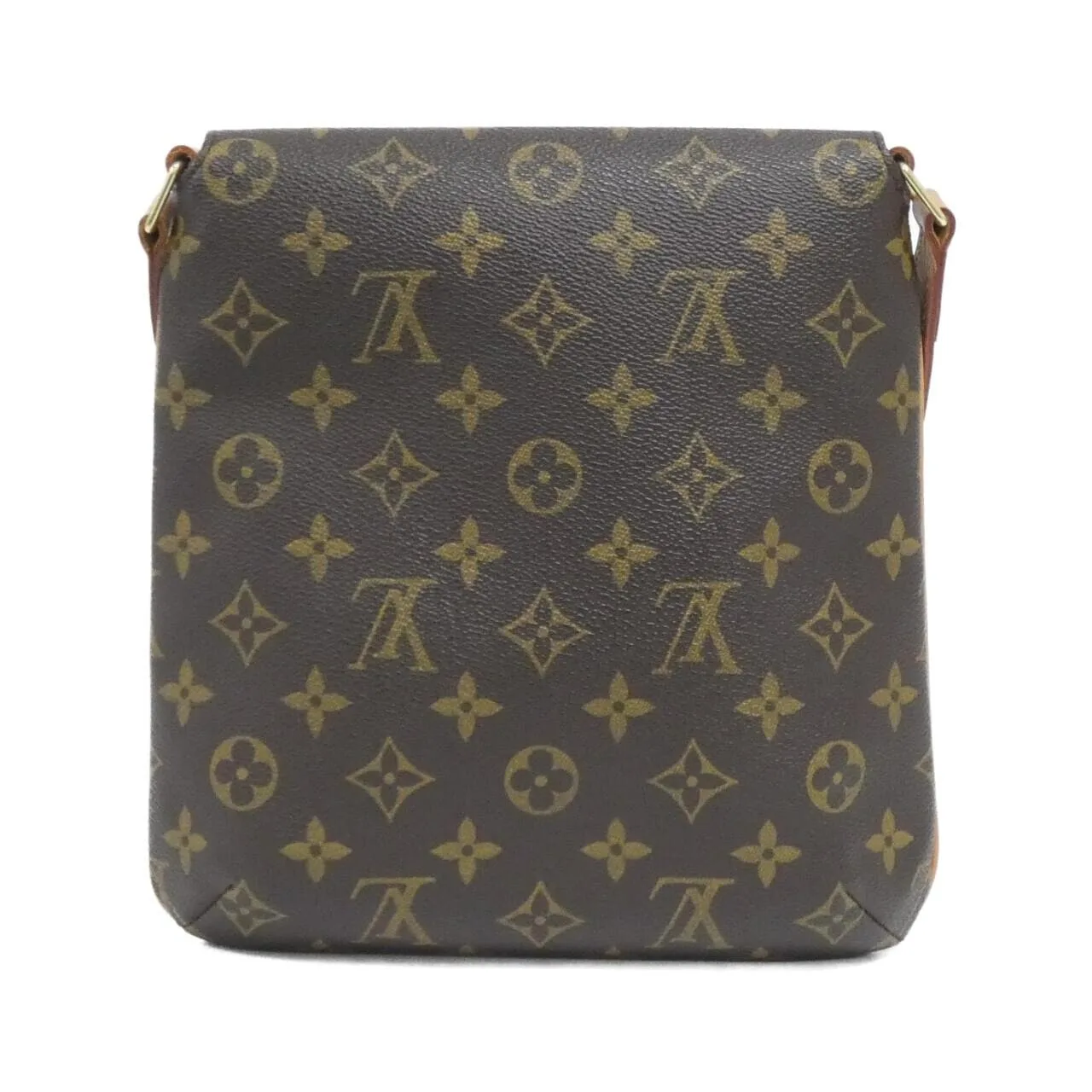 LOUIS VUITTON Musette M51258 Shoulder Monogram 黑色 Monogram 中古品A - 縮圖 2