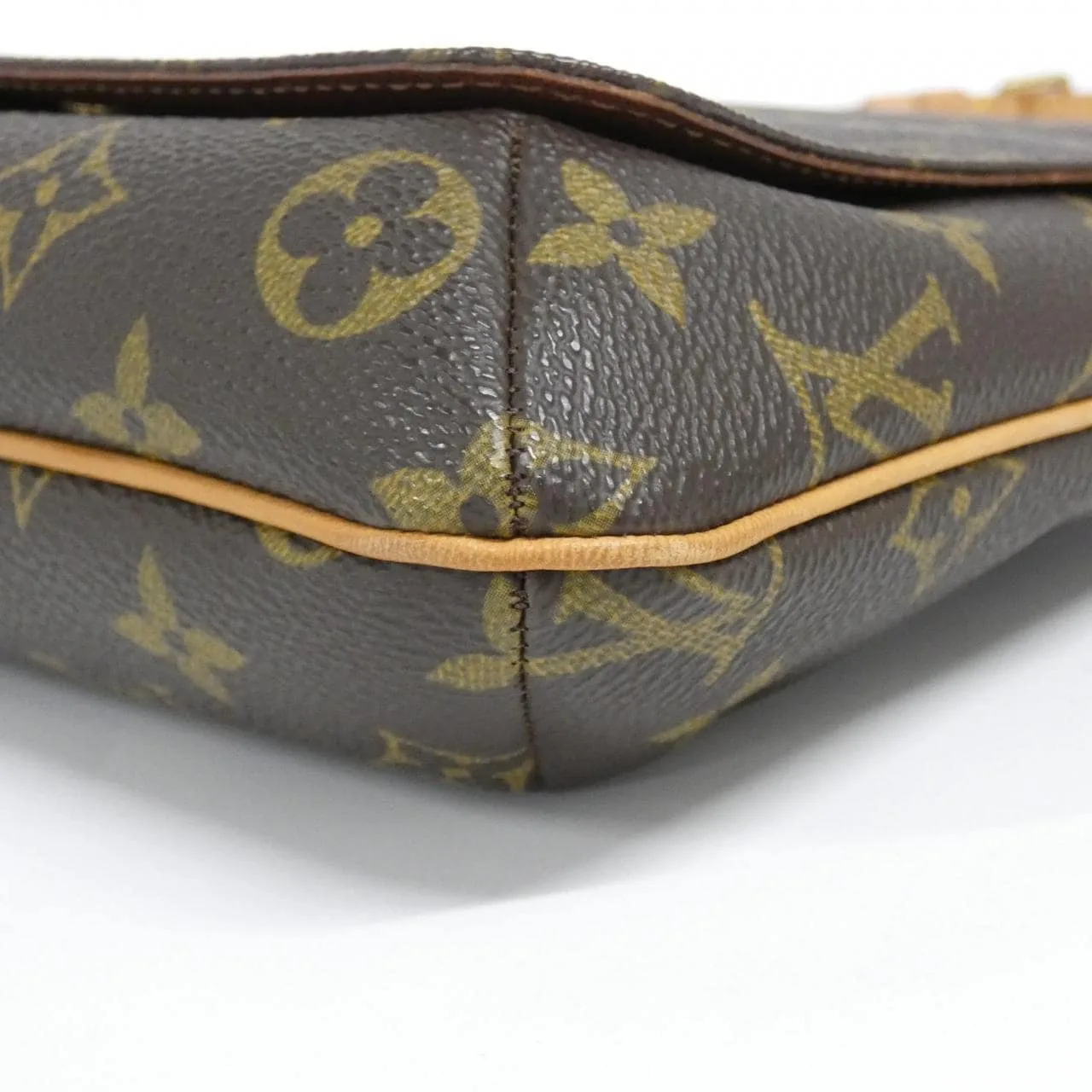 LOUIS VUITTON Musette M51258 Shoulder Monogram 黑色 Monogram 中古品A - 縮圖 3