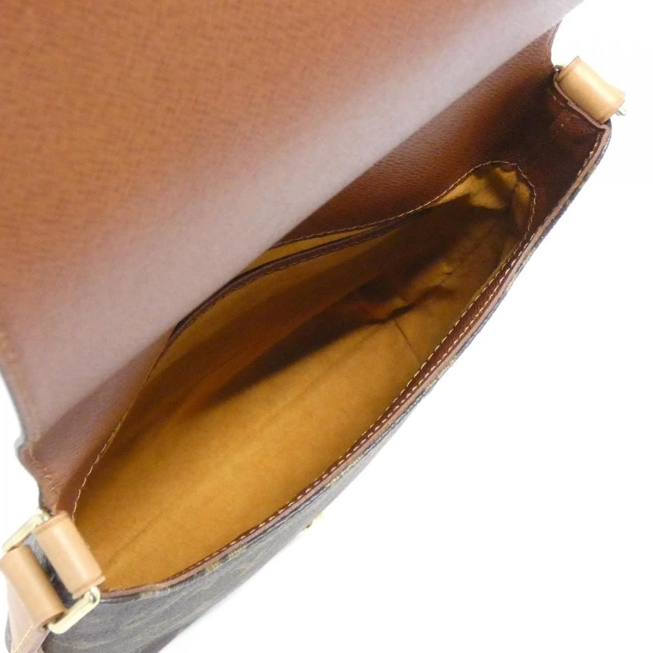 LOUIS VUITTON Musette M51258 Shoulder Monogram 黑色 Monogram 中古品A - 縮圖 6