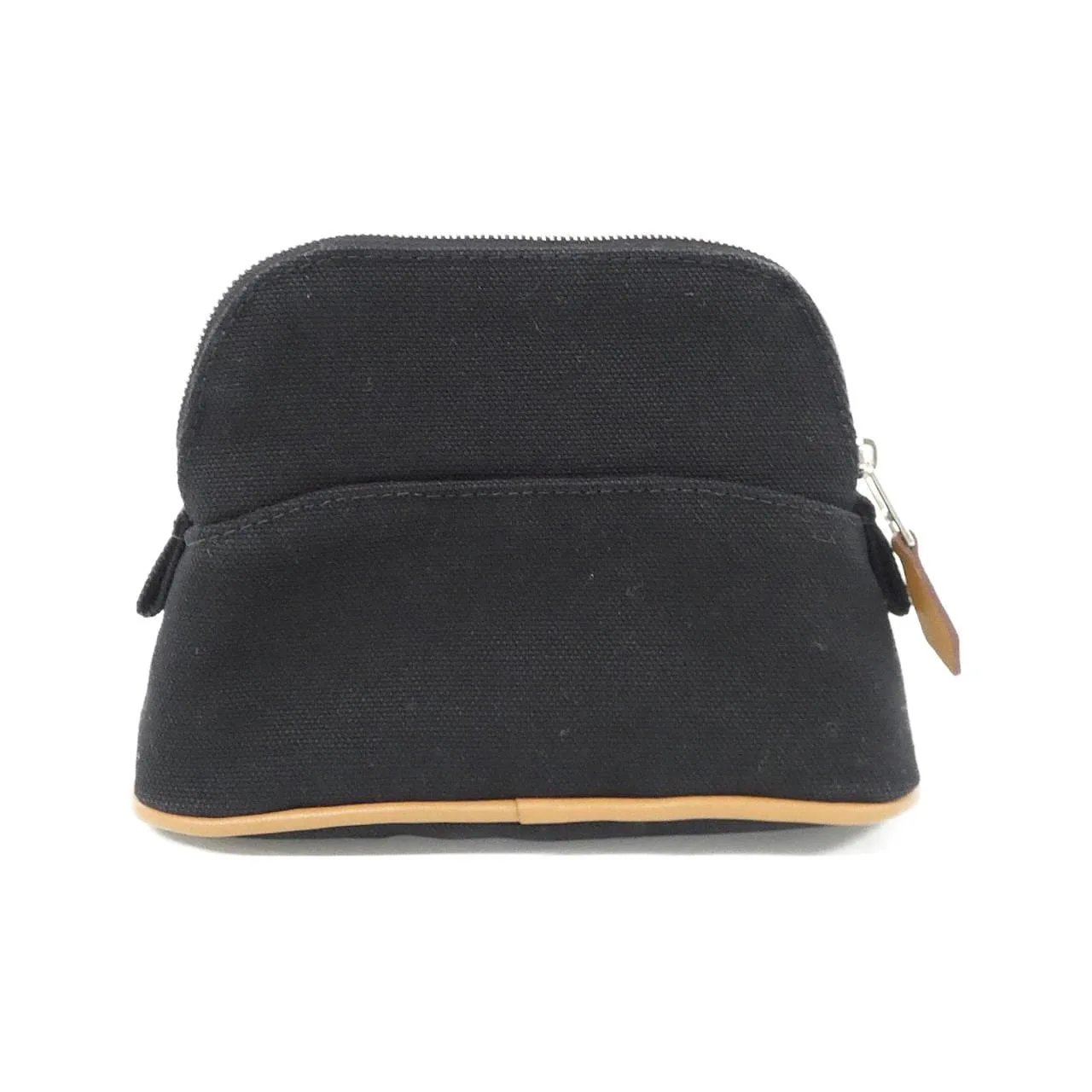 HERMES Bolide 103772M Pouch Canvas 黑色 帆布 中古品A - 縮圖 2