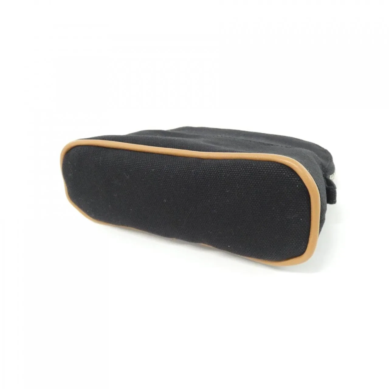 HERMES Bolide 103772M Pouch Canvas 黑色 帆布 中古品A - 縮圖 3