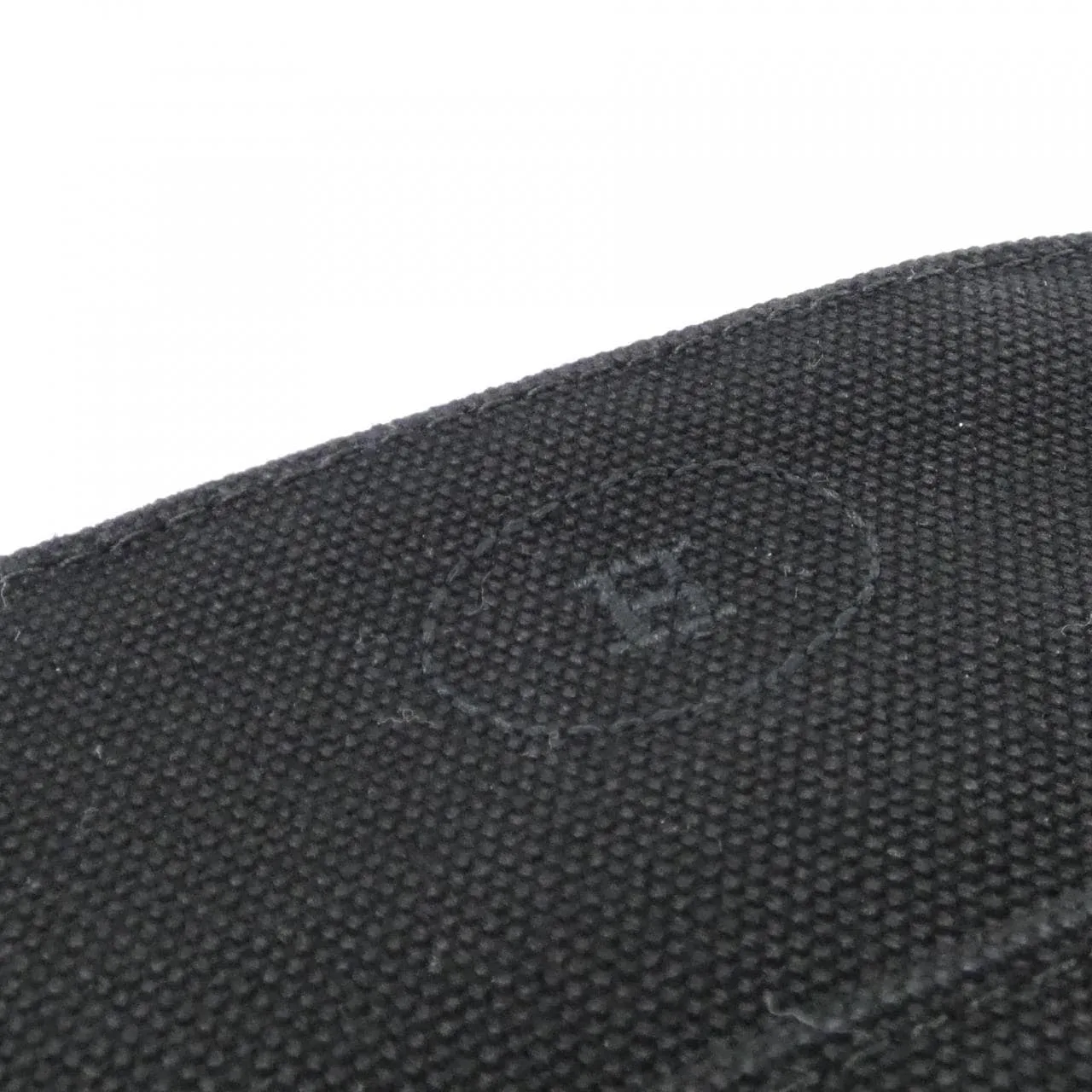 HERMES Bolide 103772M Pouch Canvas 黑色 帆布 中古品A - 縮圖 4