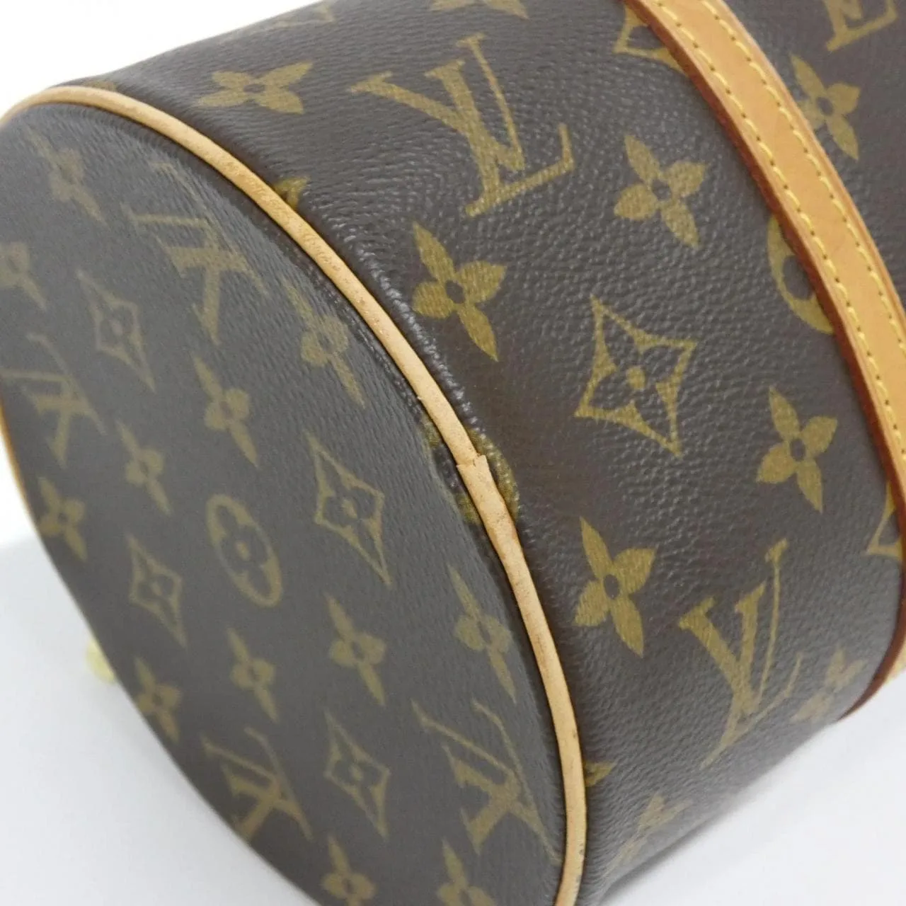 LOUIS VUITTON Papillon M51385 Handbag Monogram 黑色 Monogram 中古品B - 縮圖 3