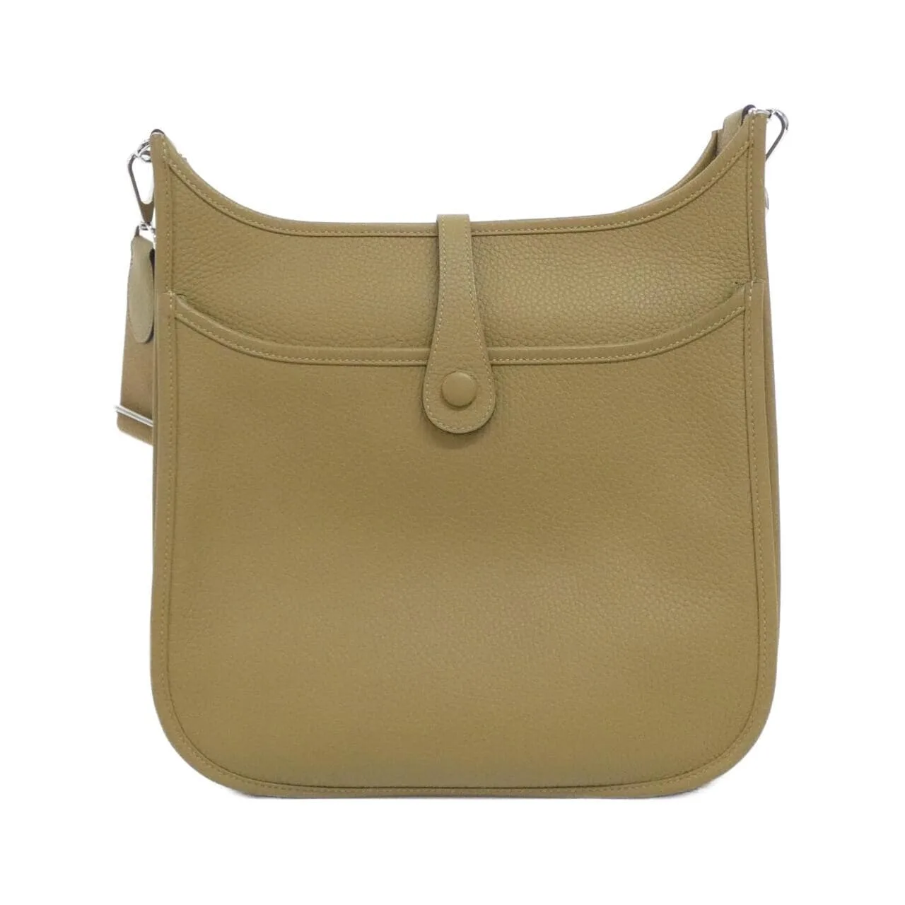 HERMES Evelyne 056277CK Shoulder Clemence Black Clemence Leather Rank A - Thumbnail 2