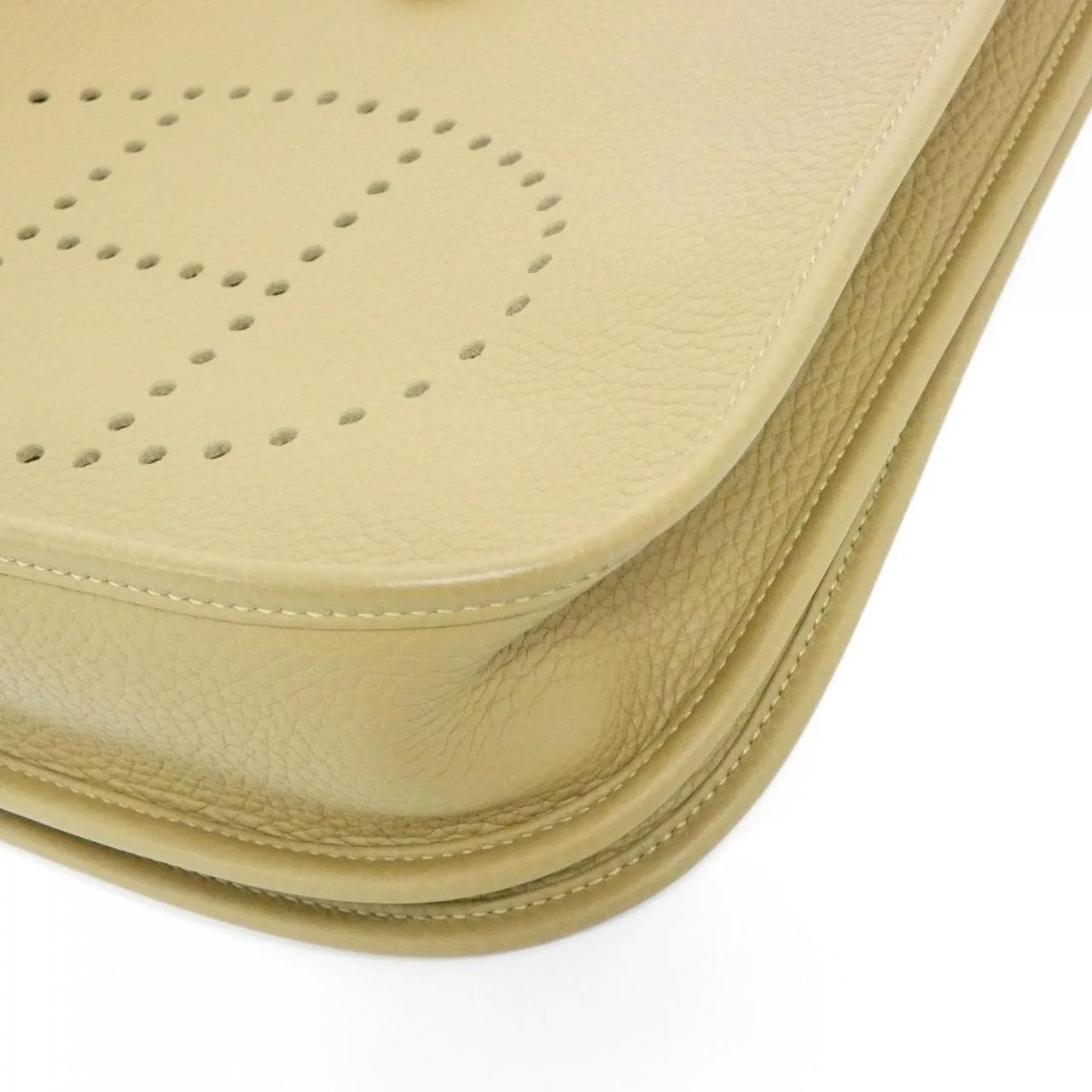 HERMES Evelyne 056277CK Shoulder Clemence Black Clemence Leather Rank A - Thumbnail 3