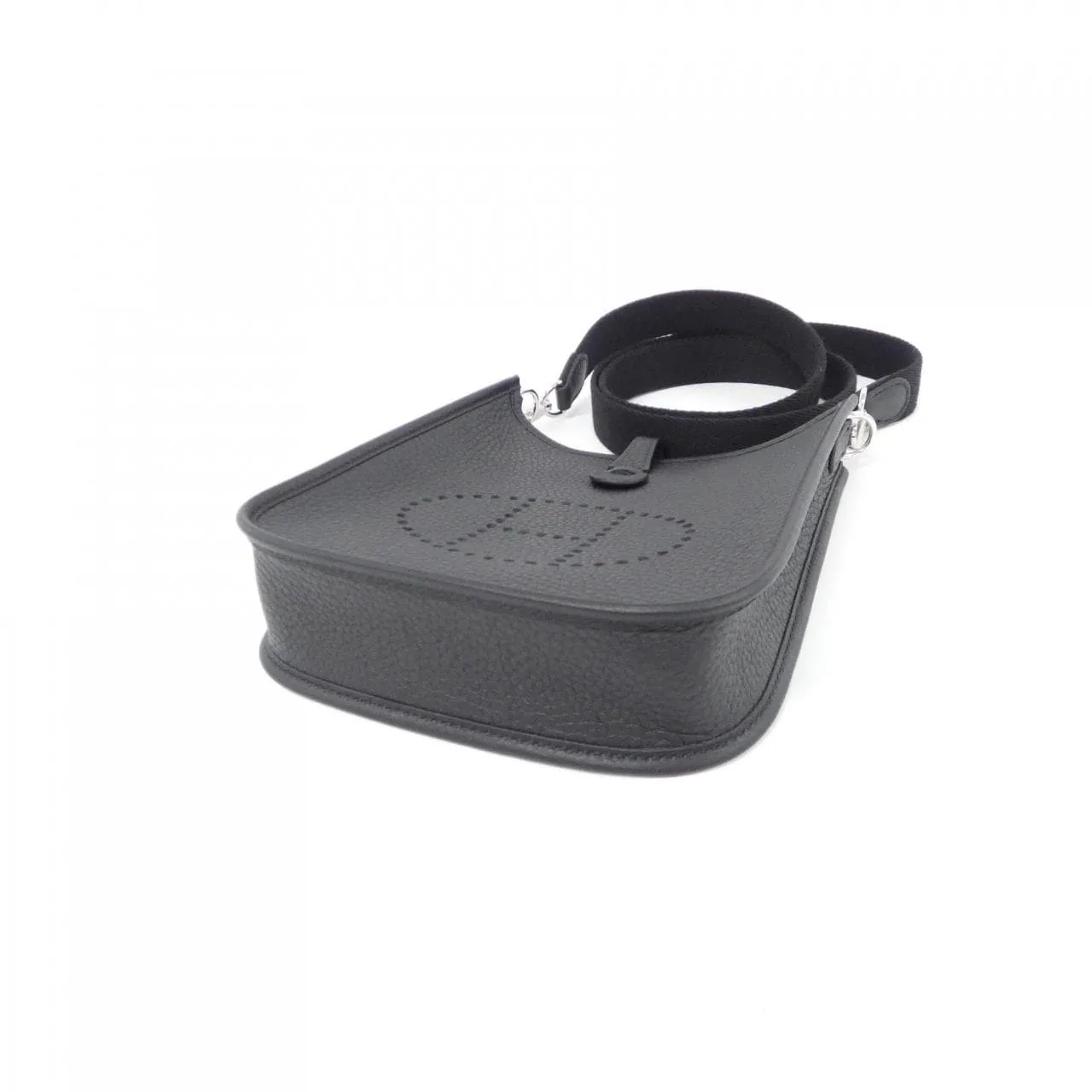 HERMES Evelyne 069426CK Shoulder Clemence Black Clemence Leather Unused - Thumbnail 3