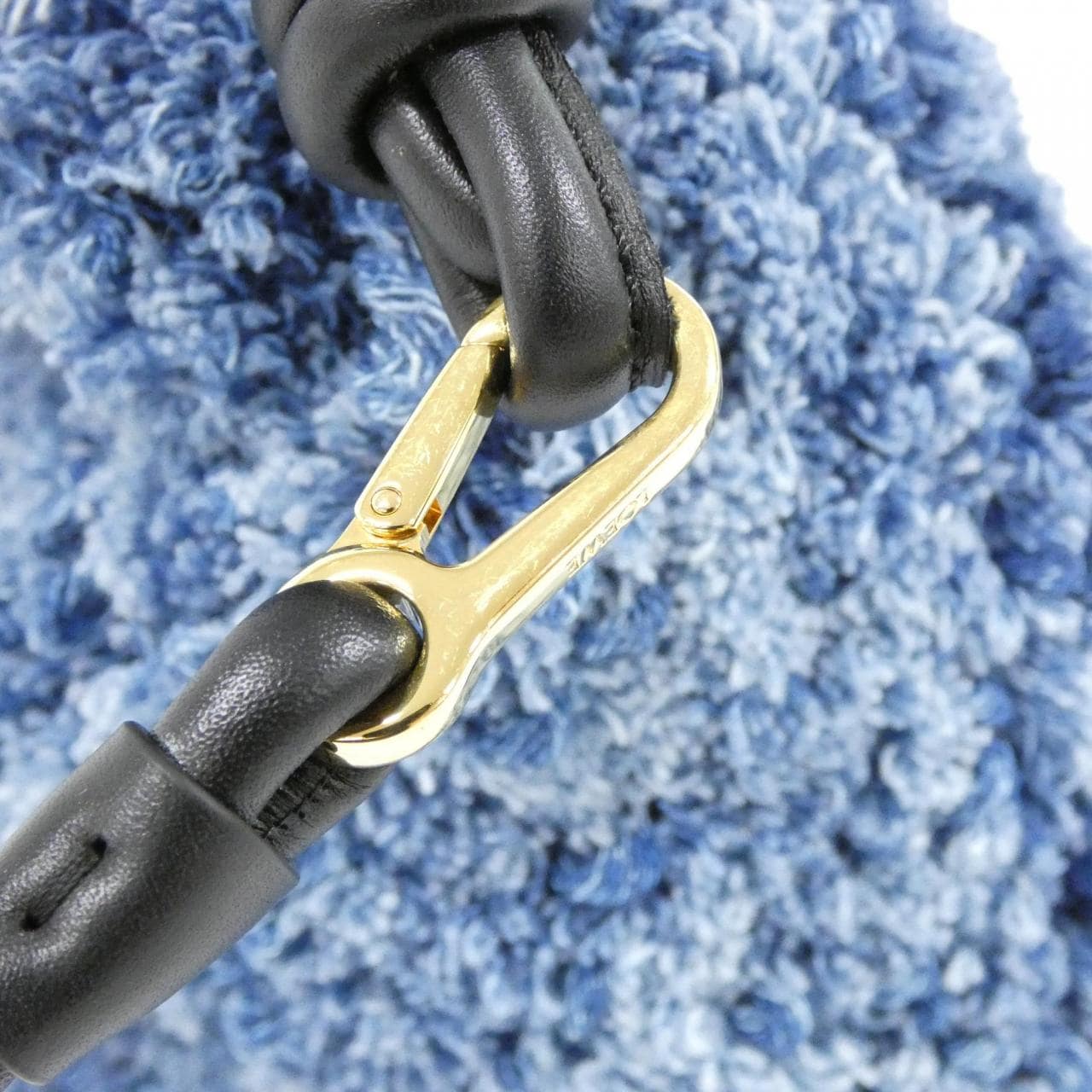 LOEWE Flamenco A411FCRX56 肩背包 牛仔布 4