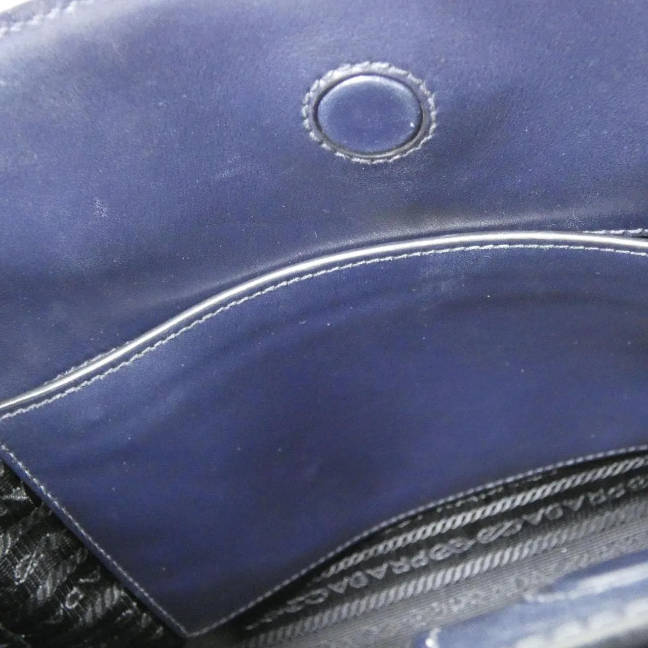 PRADA 1BA113 手提包 黑色 中古品B - 縮圖 10