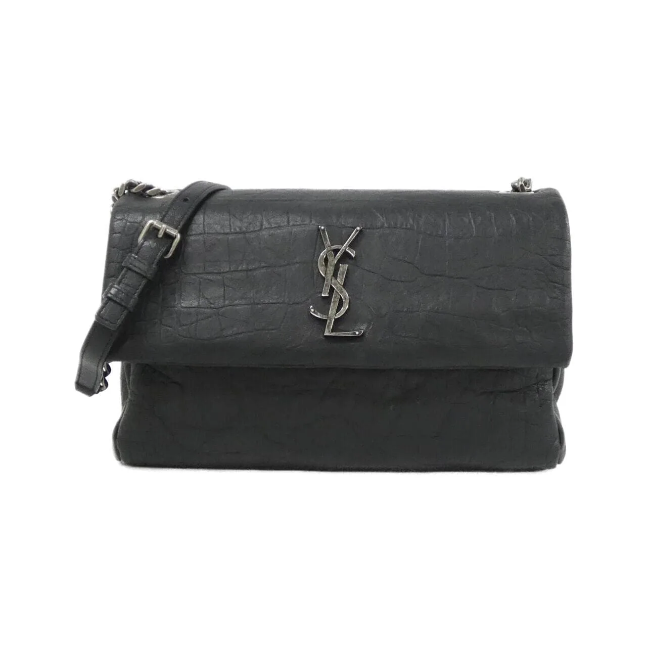 SAINT LAURENT 574106 C9H0D 肩背包 皮革 Black