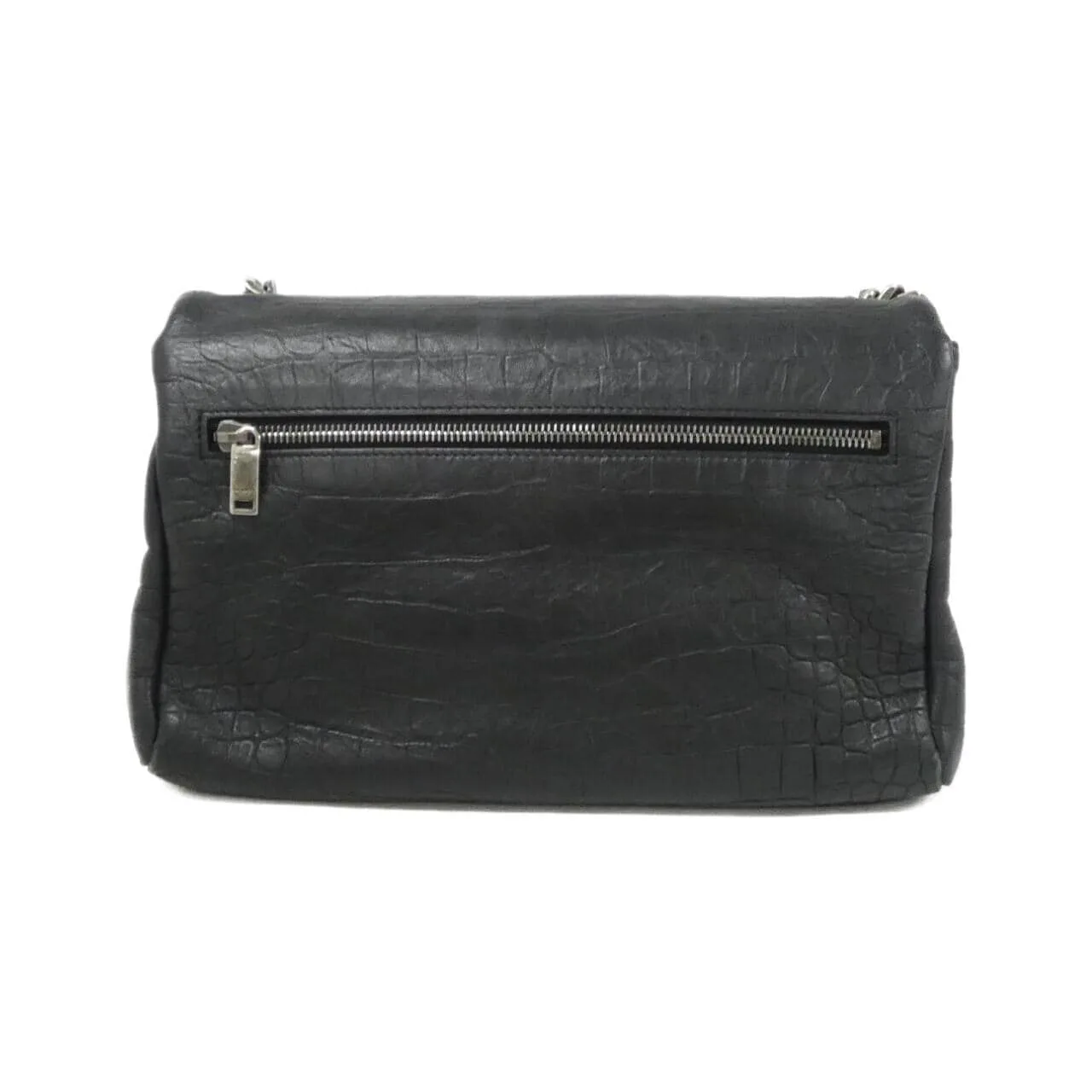 SAINT LAURENT 574106 C9H0D 肩背包 皮革 黑色 皮革 中古品A - 縮圖 2