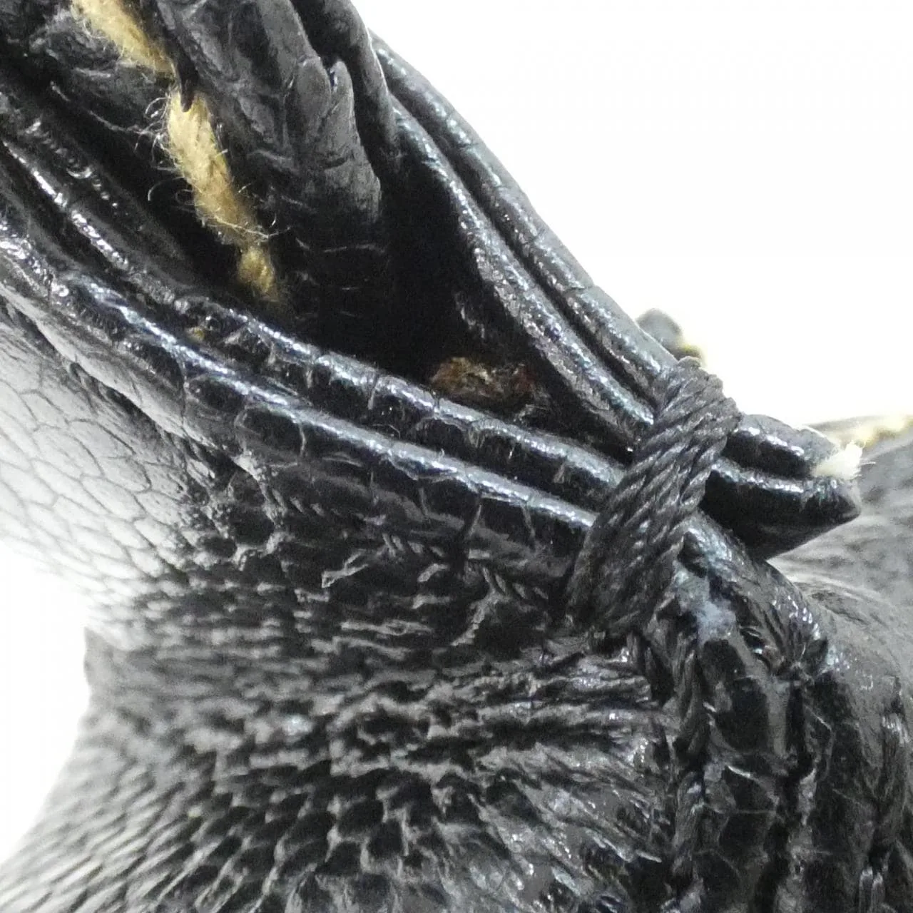 CHANEL 25659 Shoulder Grained Calfskin 黑色 荔枝紋牛皮 中古品A - 縮圖 6