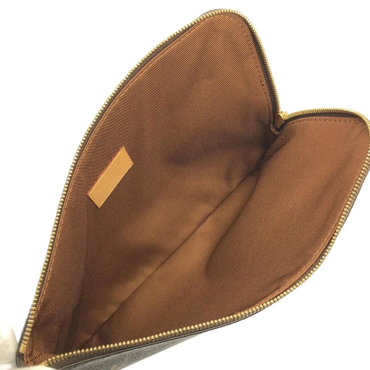 LOUIS VUITTON M44500 手提包 Monogram 黑色 Monogram 中古品A - 縮圖 5