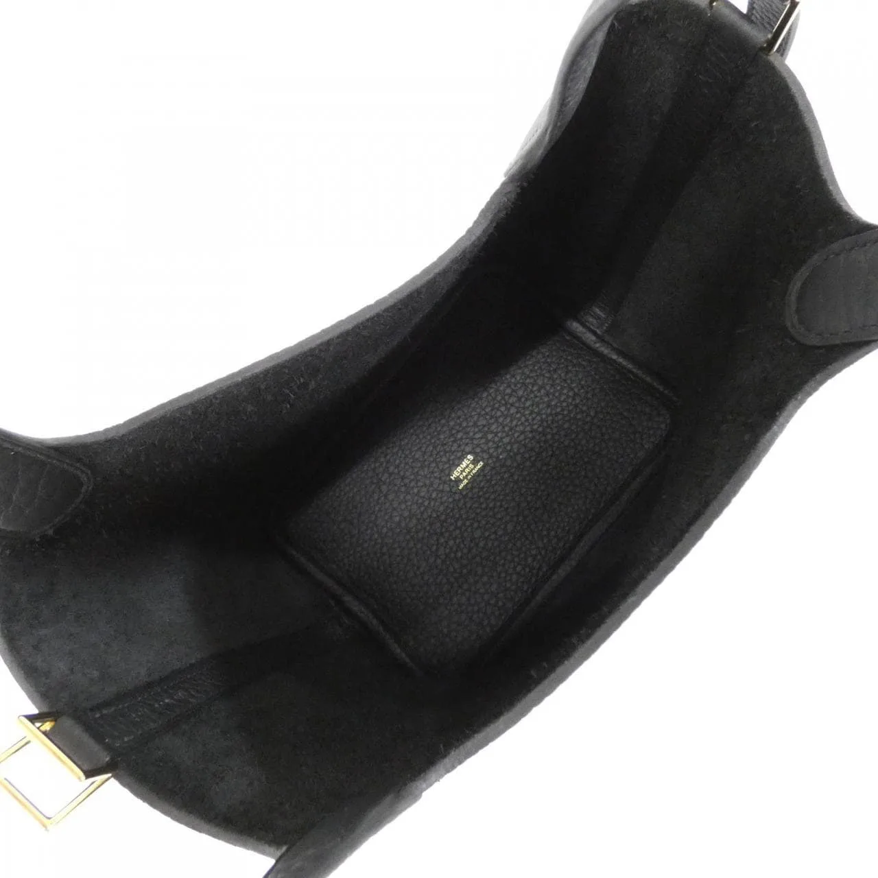 HERMES Picotin 056289CC Handbag Clemence Black Clemence Leather Unused - Thumbnail 5