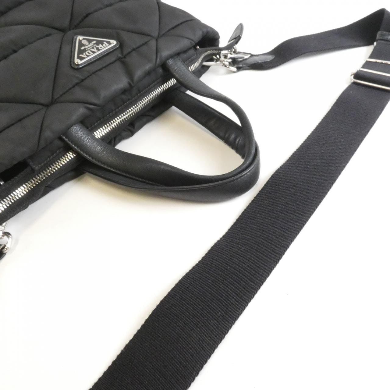 PRADA 1BG373 手提包 皮革 5