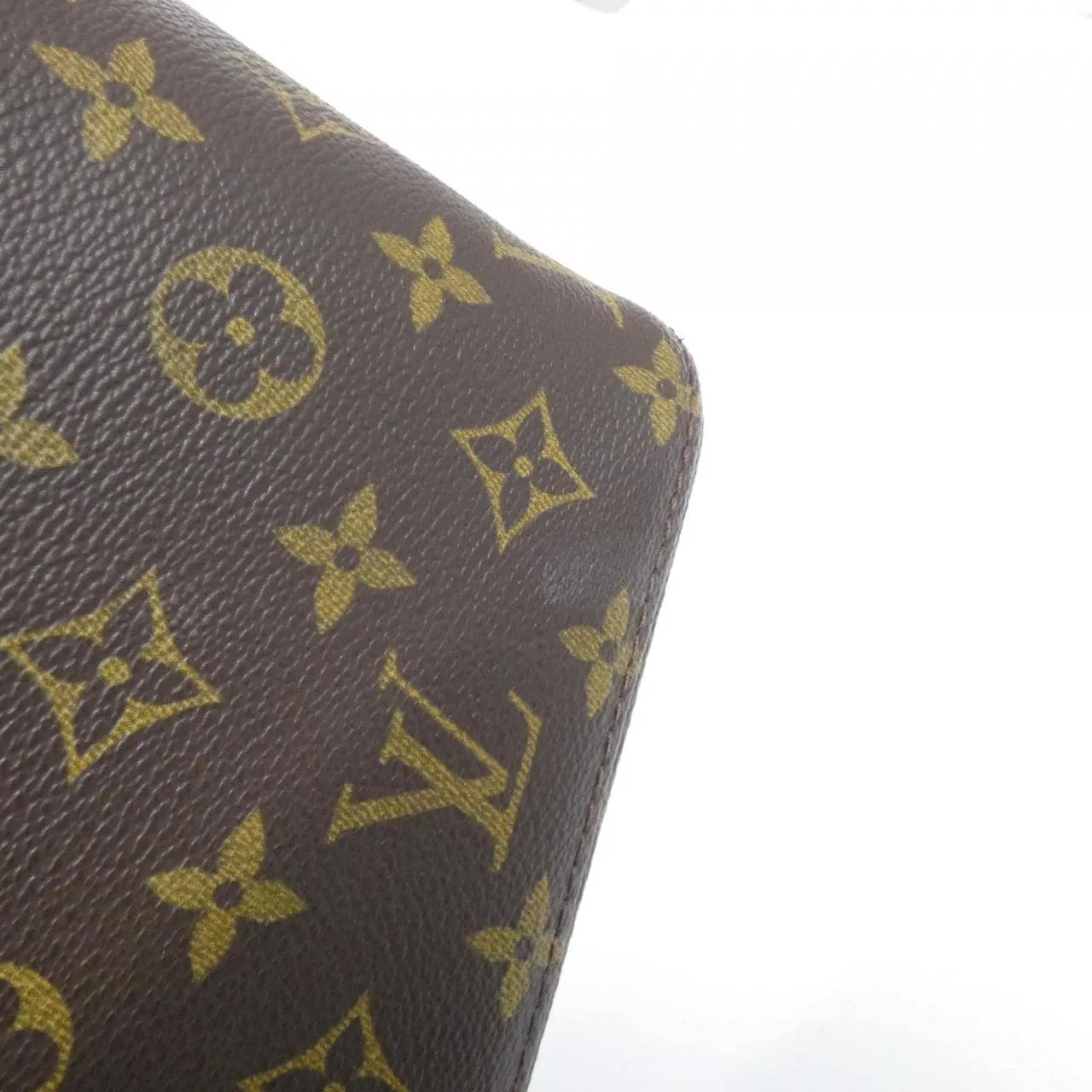 LOUIS VUITTON M51155 Handbag Monogram 黑色 Monogram 中古品A - 縮圖 3