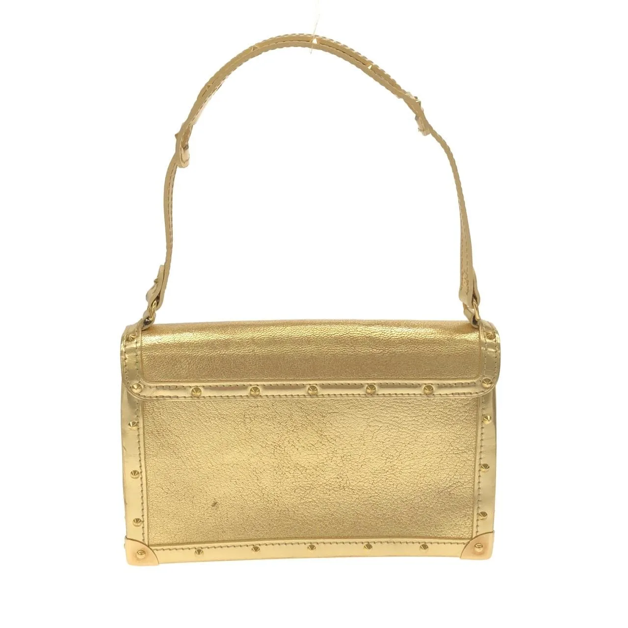 LOUIS VUITTON M92844 肩背包 皮革 金色 皮革 中古品A - 縮圖 2