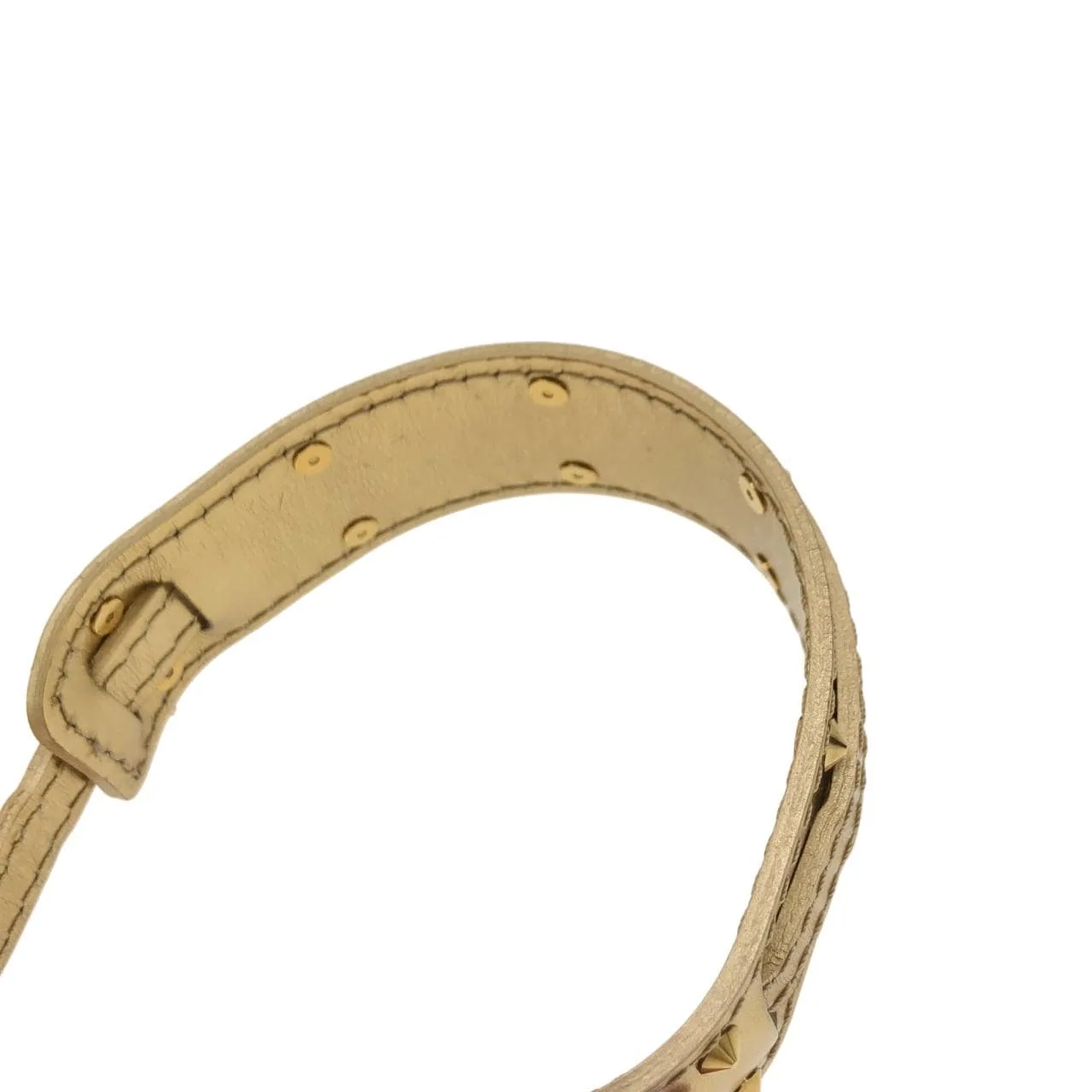 LOUIS VUITTON M92844 肩背包 皮革 金色 皮革 中古品A - 縮圖 5