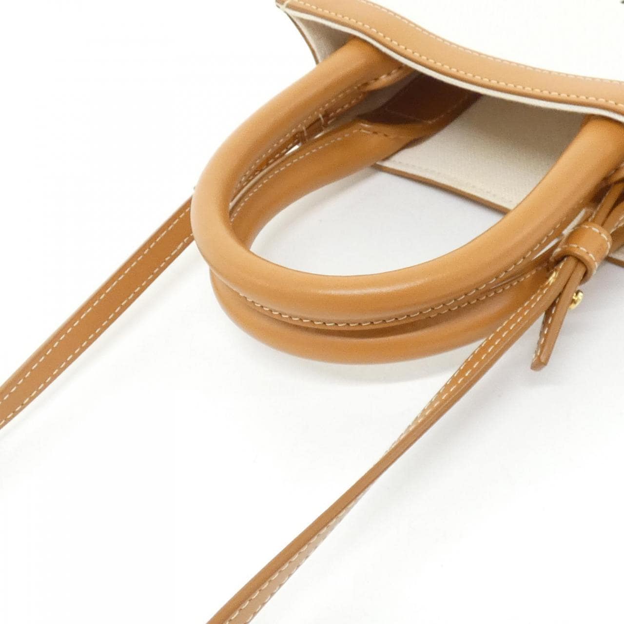 CELINE Cabas 193302BNZ Handbag Canvas 4
