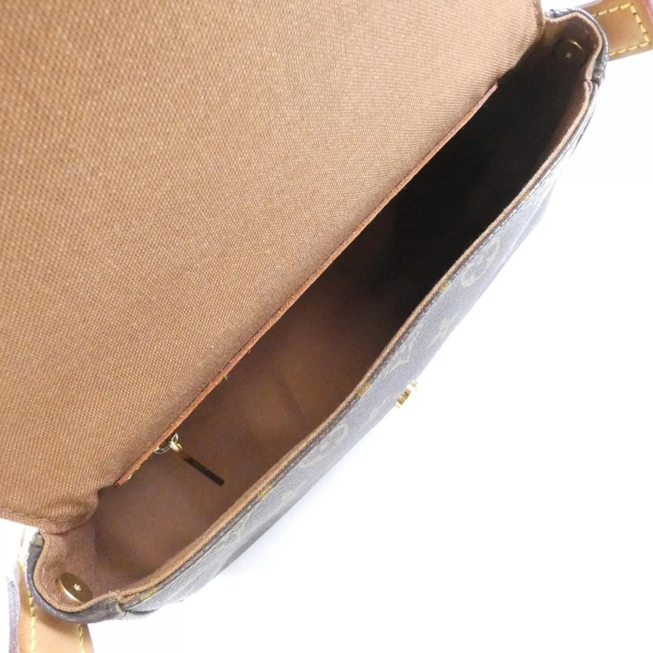 LOUIS VUITTON Looping M51147 Shoulder Monogram 黑色 Monogram 中古品B - 縮圖 8