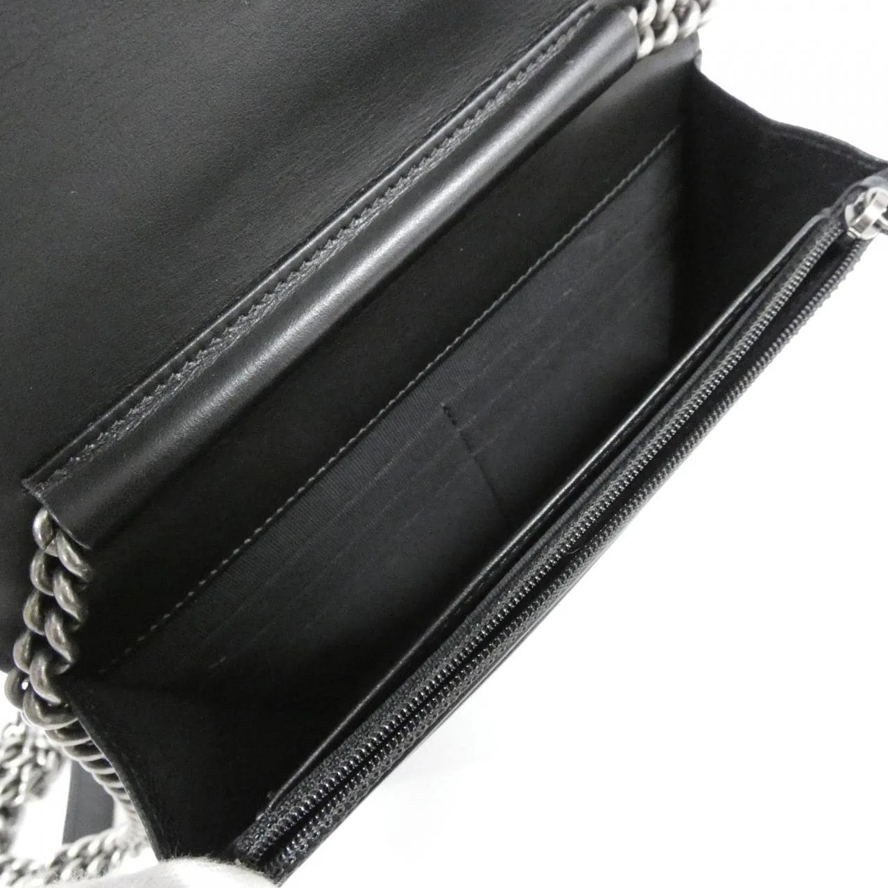 CHANEL Boy Chanel AP1117 Wallet Grained Calfskin