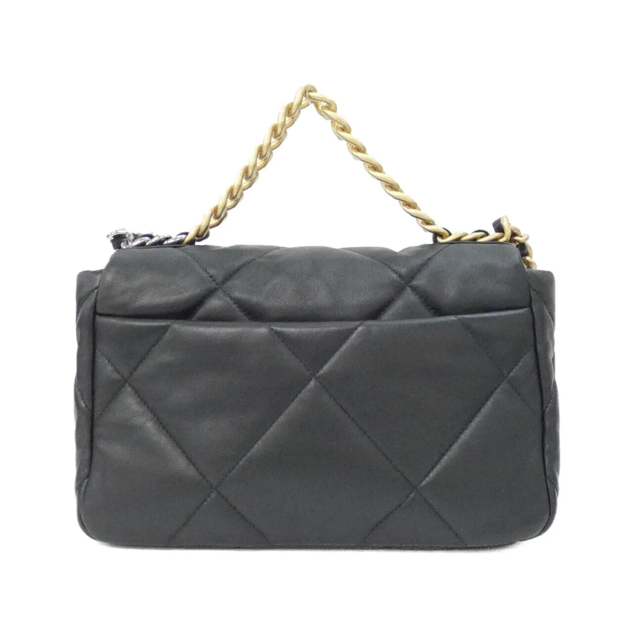 CHANEL Chanel 19 AS1160 Shoulder Lambskin 黑色 羊皮 中古品A - 縮圖 2