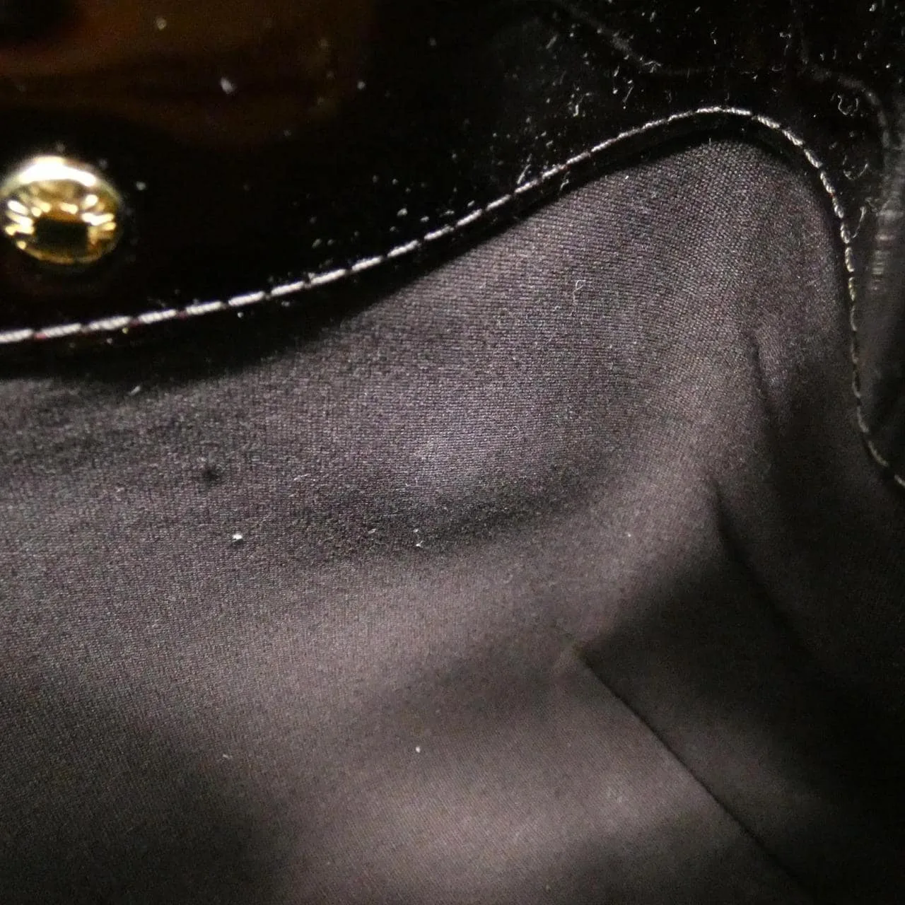 LOUIS VUITTON M91993 Handbag Vernis 黑色 Vernis 中古品A - 縮圖 5