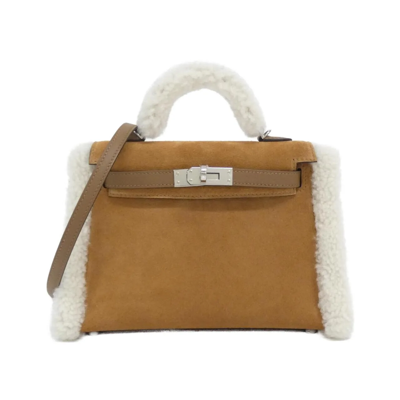 HERMES Kelly 084115CK Handbag Swift