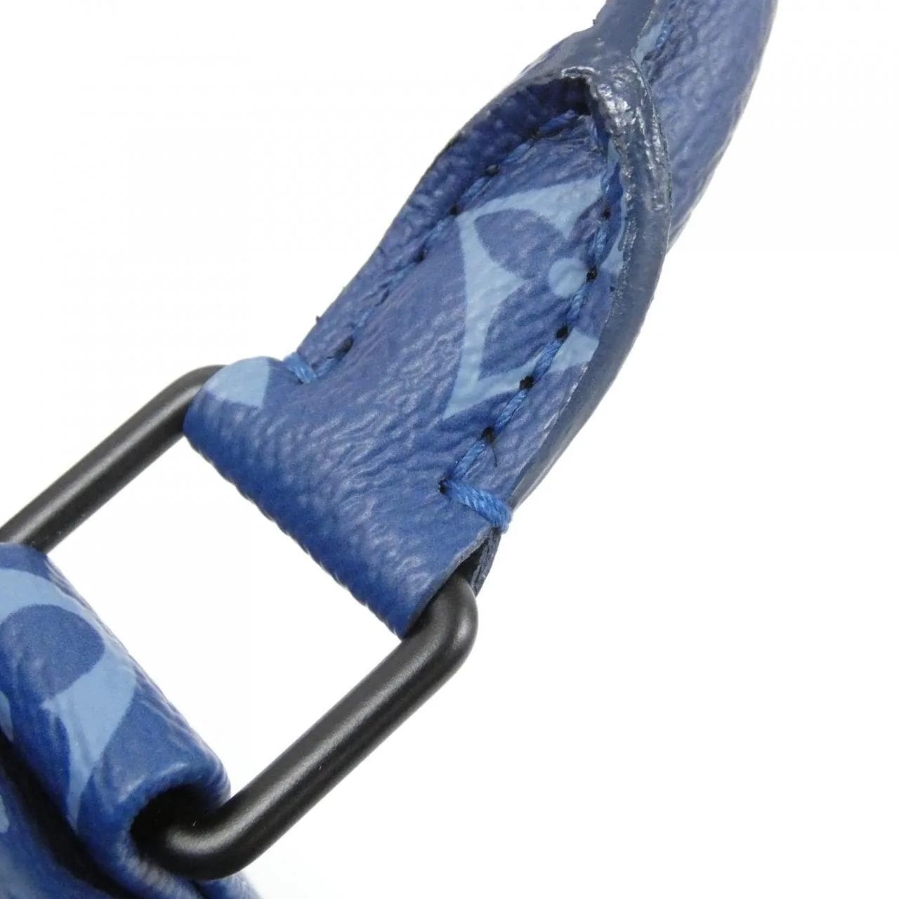 LOUIS VUITTON Keepall M46803 Boston Monogram 藍色 Monogram 中古品A - 縮圖 3