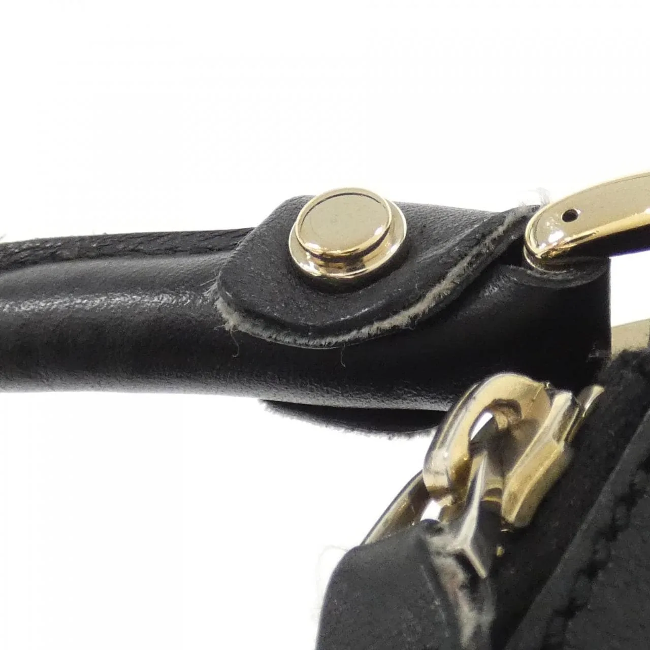 GUCCI 189833 肩背包 帆布 黑色 帆布 中古品A - 縮圖 6