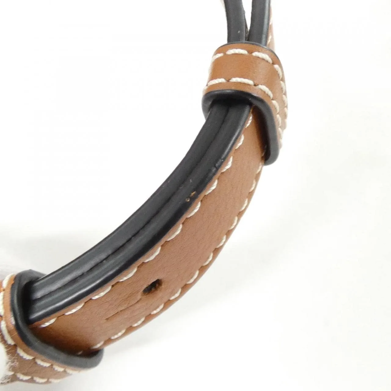 LOEWE Hammock 328 72 V07 Shoulder Canvas 白色 帆布 中古品A - 縮圖 5