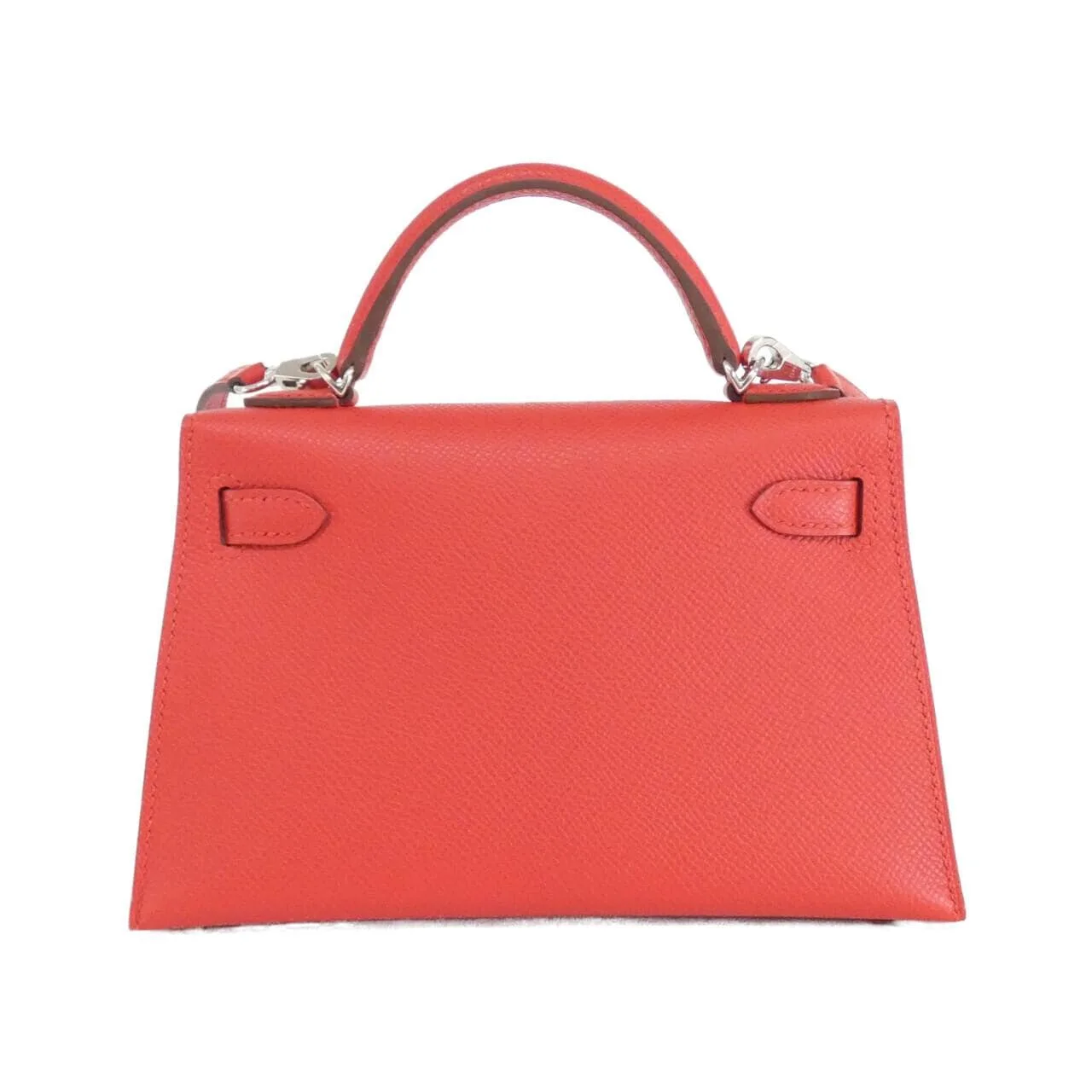 HERMES Kelly 071302CK Handbag Epsom Rouge Epsom Leather Unused - Thumbnail 2
