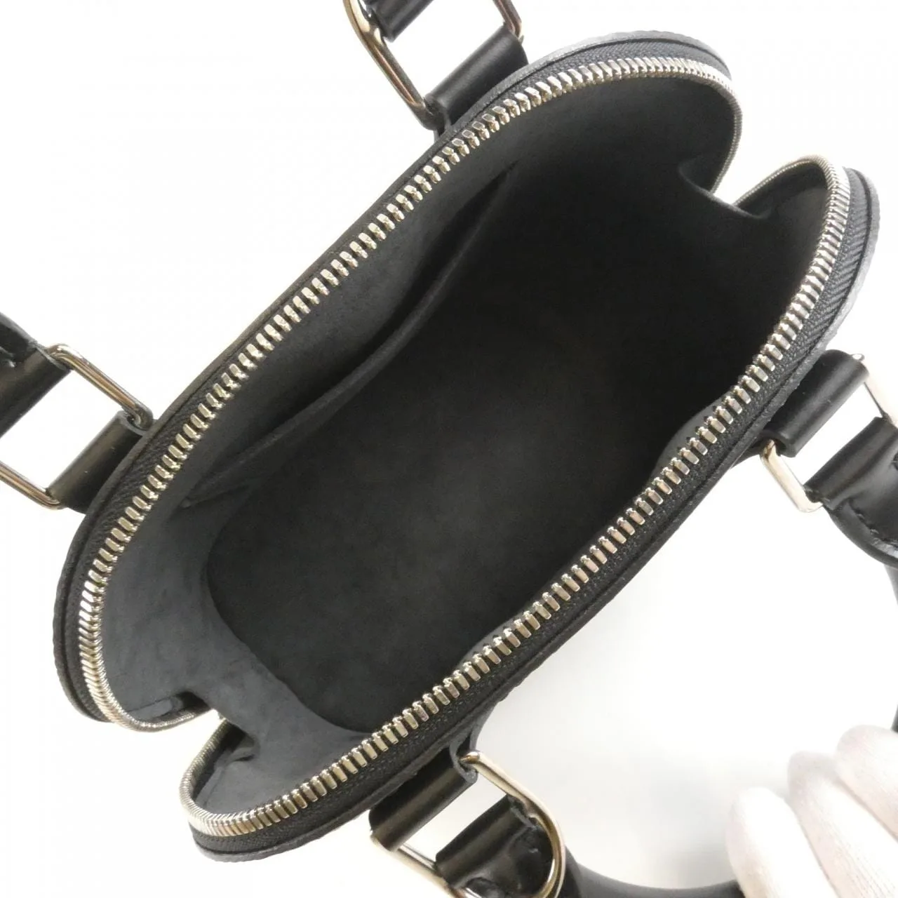 LOUIS VUITTON Alma M24645 Handbag Epi Black Epi Rank A - Thumbnail 6