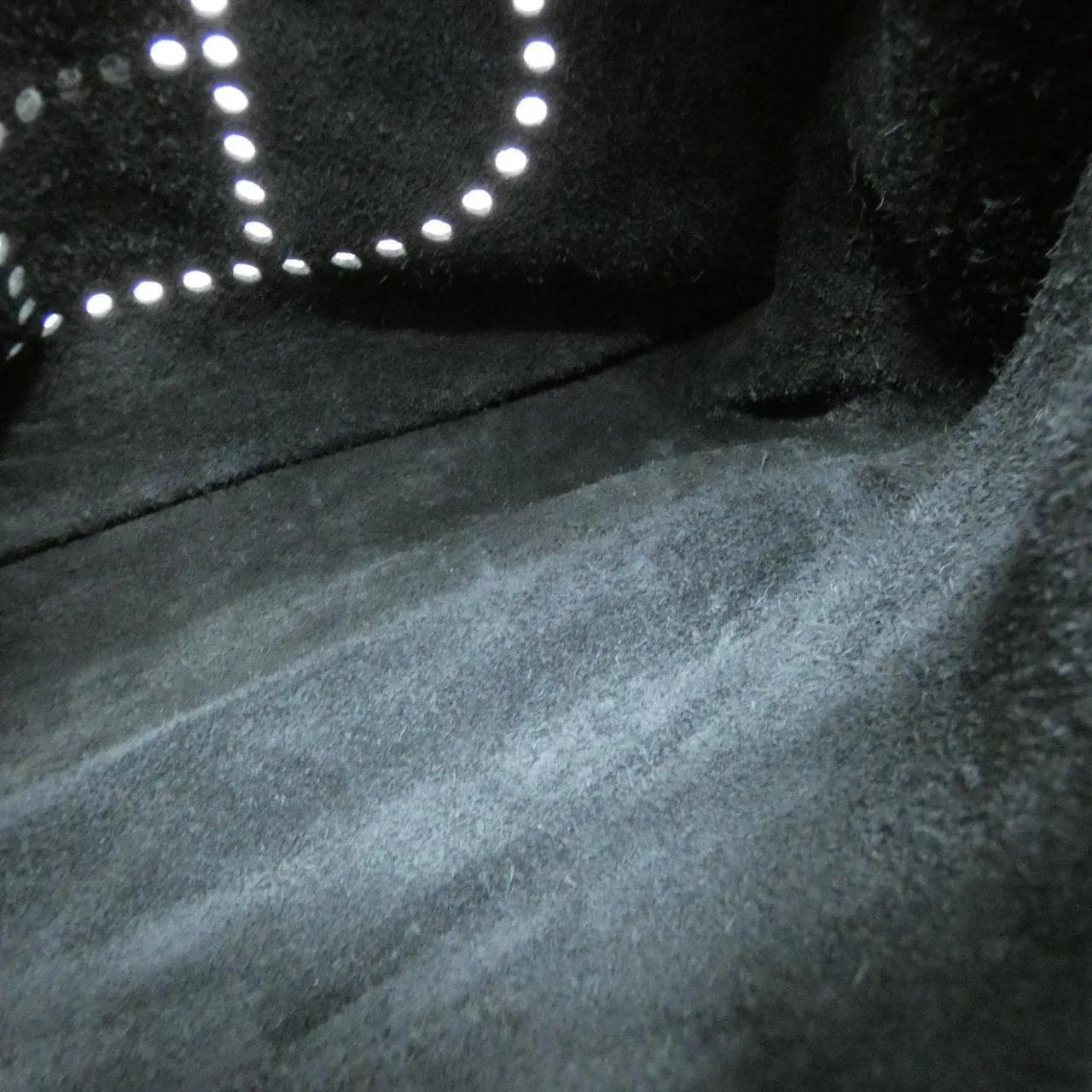 HERMES Evelyne 056275CK Shoulder Clemence Black Clemence Leather Rank A - Thumbnail 6