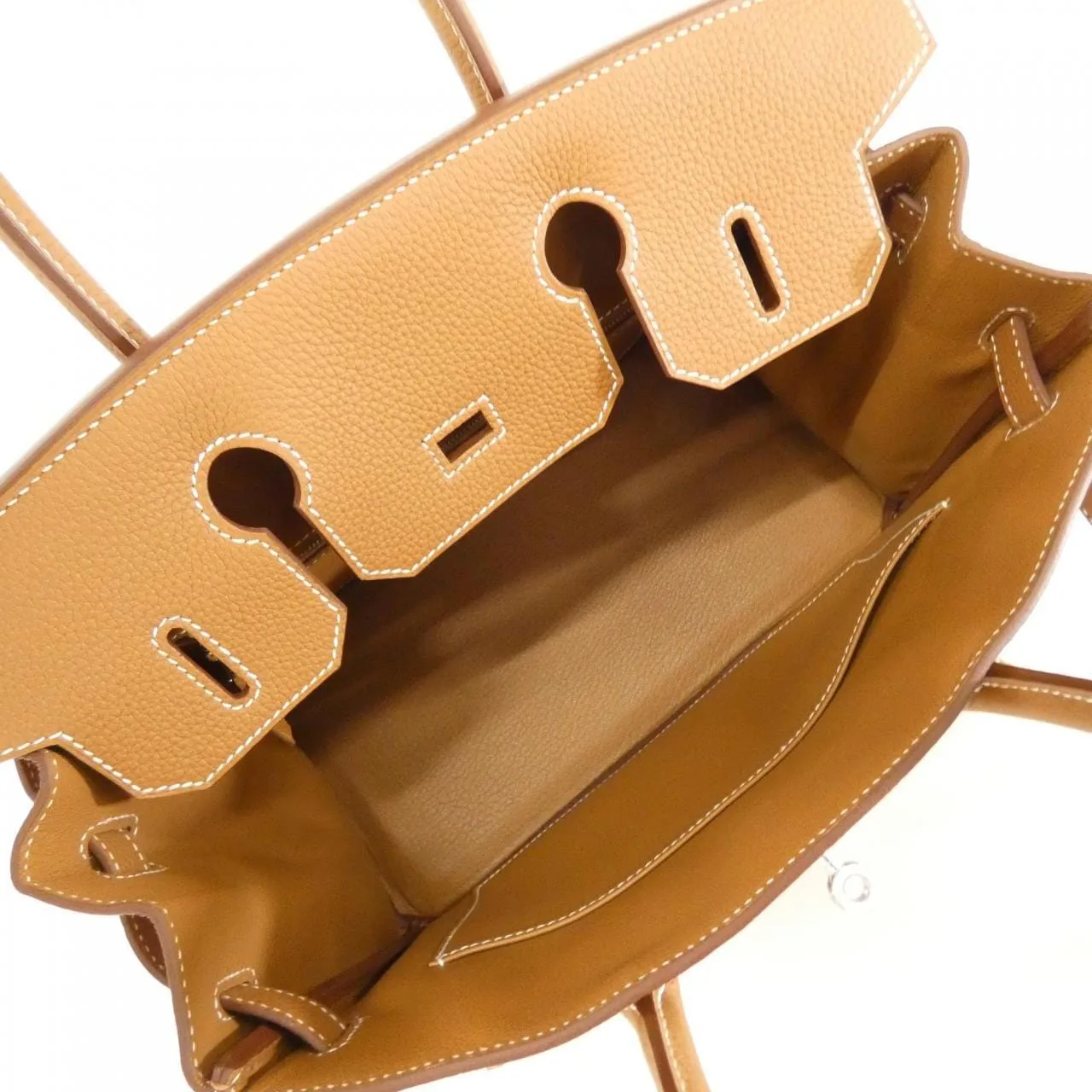 HERMES Birkin 030520CK Handbag Togo 金色 Togo 牛皮 未使用品 - 縮圖 6