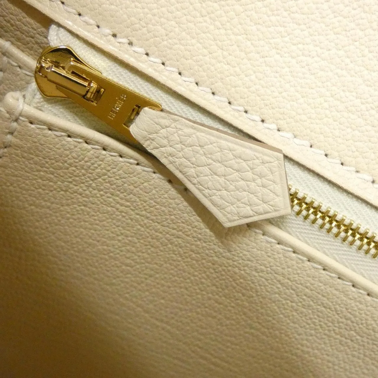 HERMES Birkin 027633CC Handbag Togo Black Togo Leather Rank A - Thumbnail 7