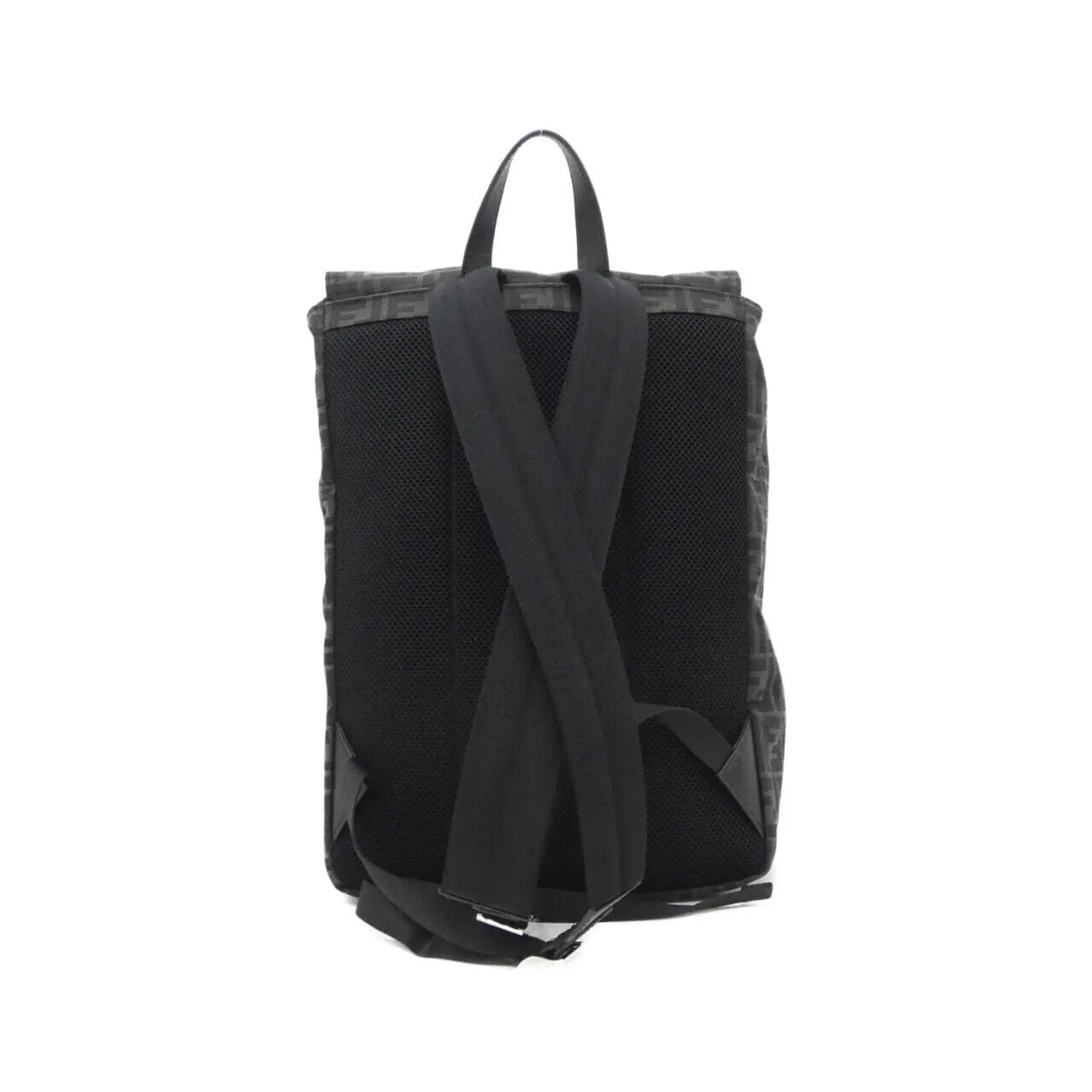 FENDI 7VZ066 AG0M Backpack Cotton Black Cotton Rank A - Thumbnail 2