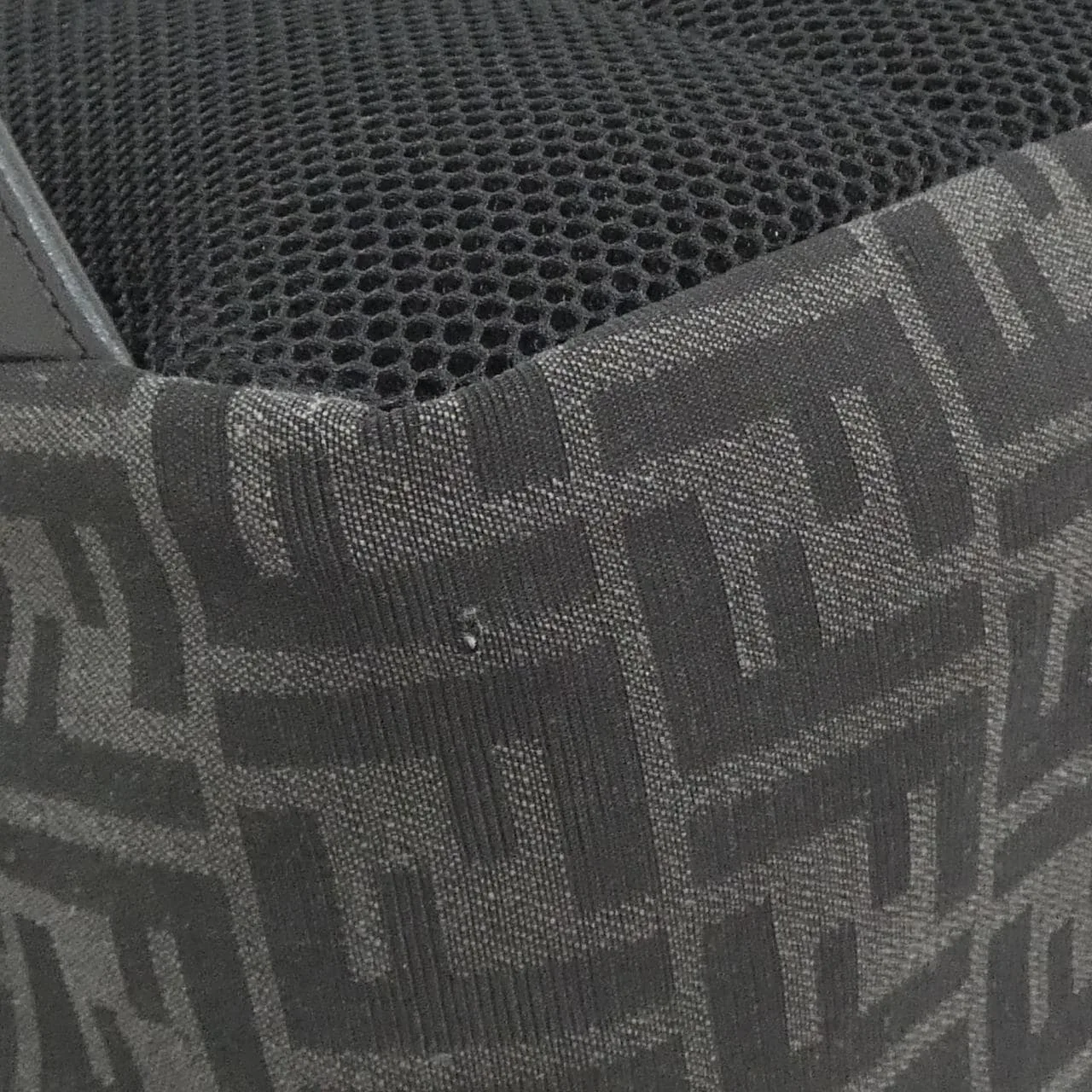 FENDI 7VZ066 AG0M Backpack Cotton Black Cotton Rank A - Thumbnail 3