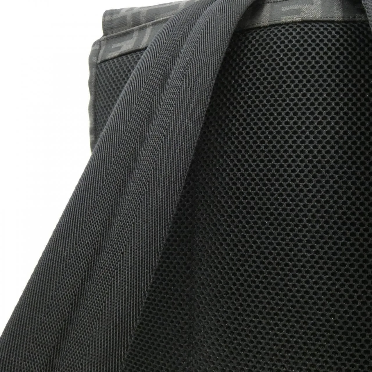 FENDI 7VZ066 AG0M Backpack Cotton Black Cotton Rank A - Thumbnail 7