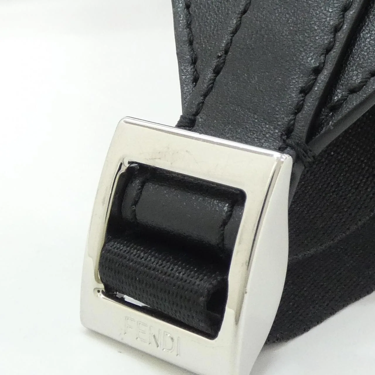 FENDI 7VZ066 AG0M Backpack Cotton Black Cotton Rank A - Thumbnail 8