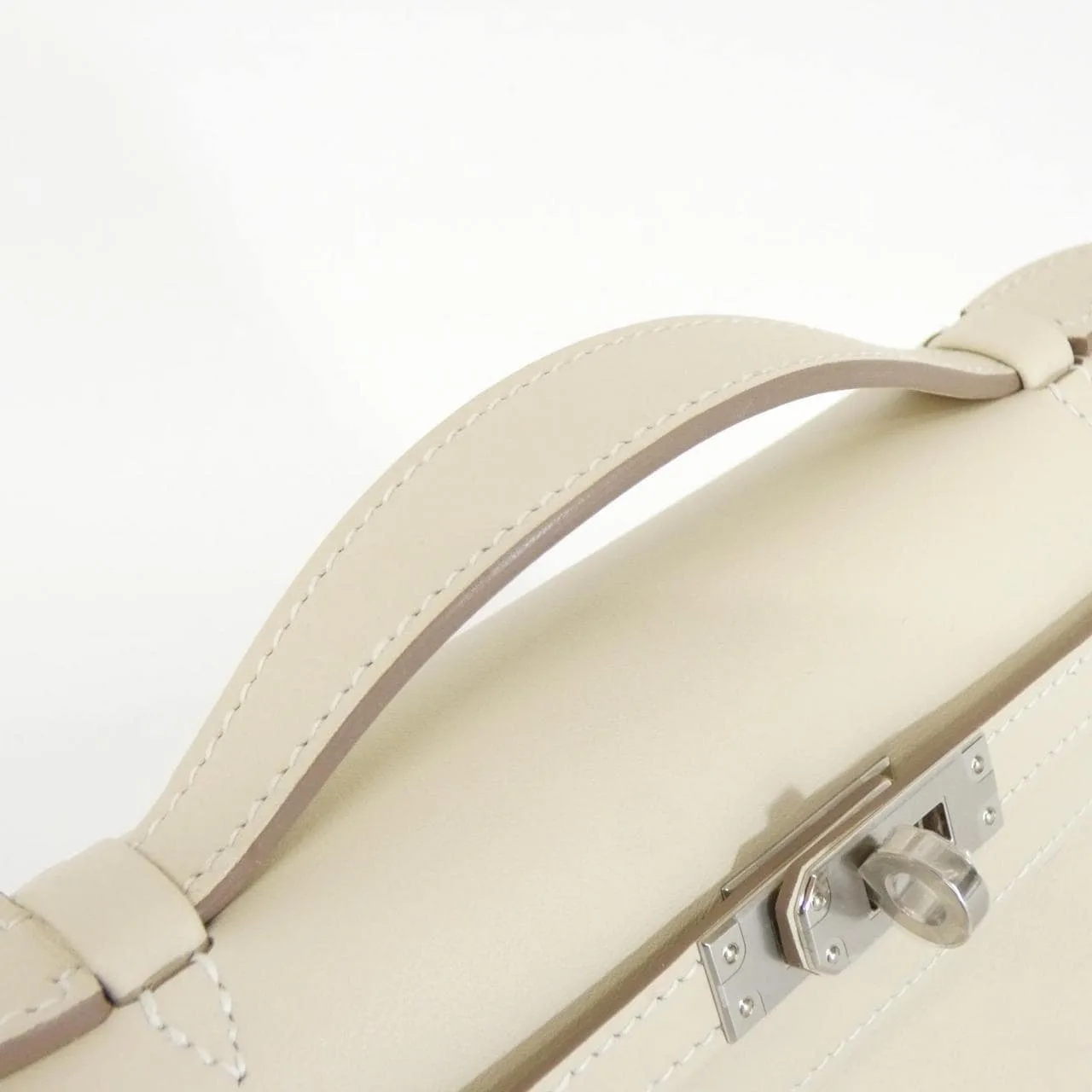 HERMES Kelly 049417CK Handbag Swift Swift Leather Unused - Thumbnail 4