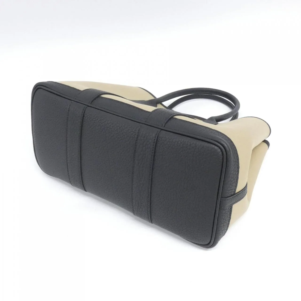 HERMES Garden Party 051551CK Tote 黑色 未使用品 - 縮圖 2