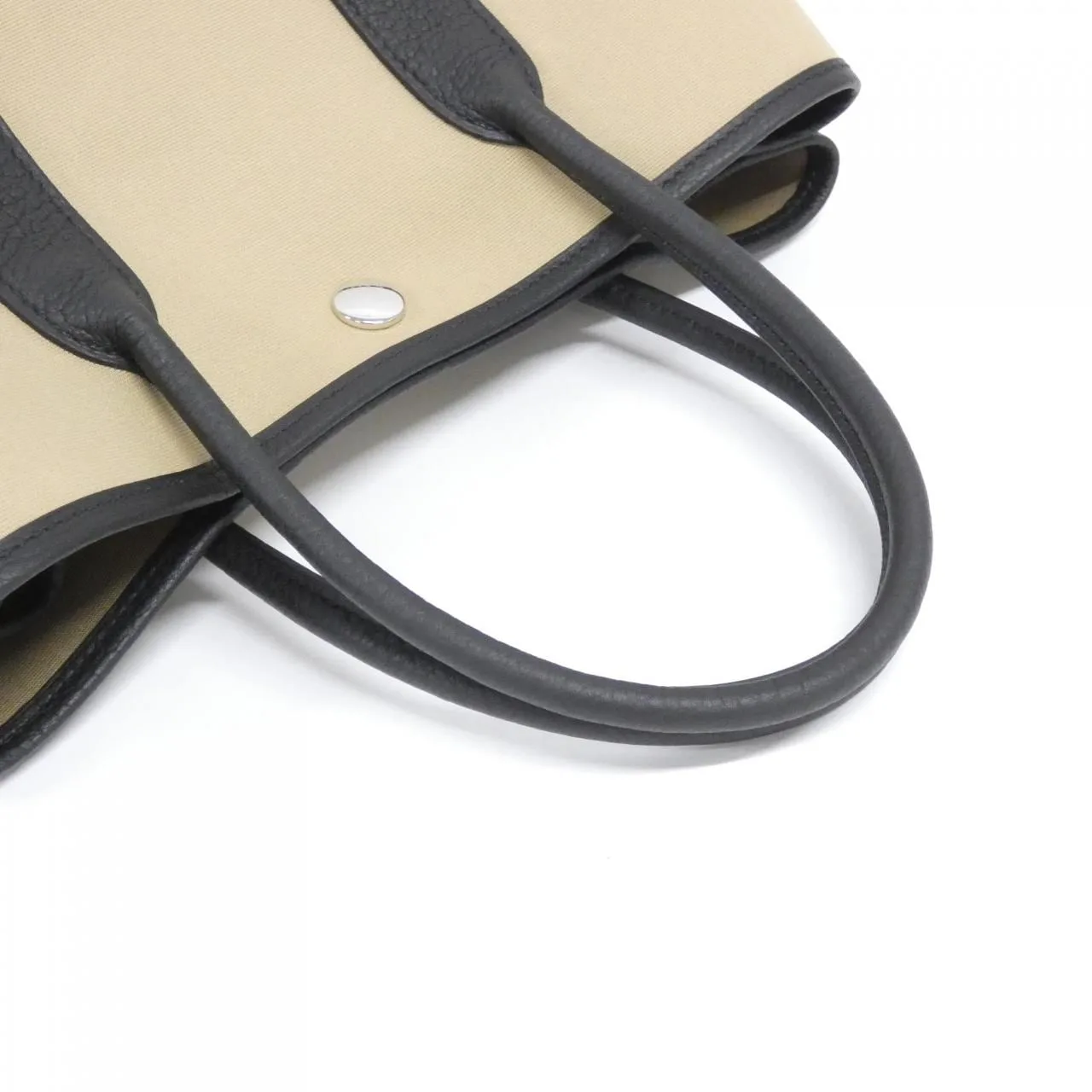 HERMES Garden Party 051551CK Tote 黑色 未使用品 - 縮圖 3