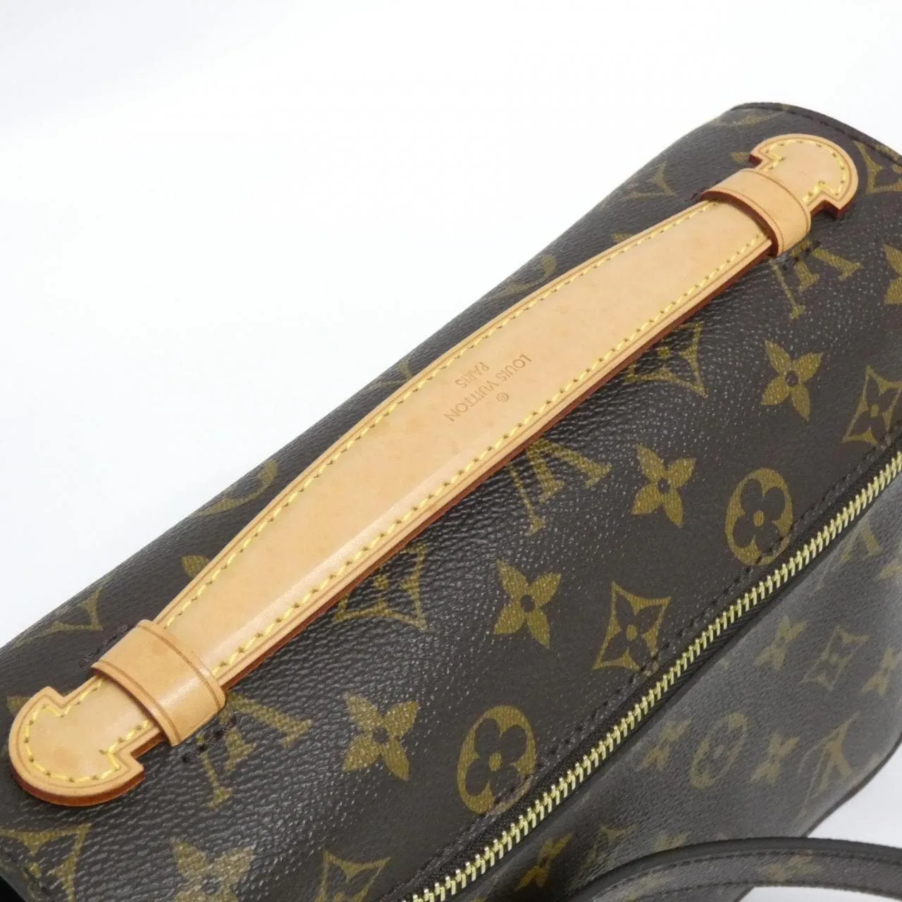 LOUIS VUITTON Pochette M44875 Handbag Monogram 黑色 Monogram 中古品A - 縮圖 6