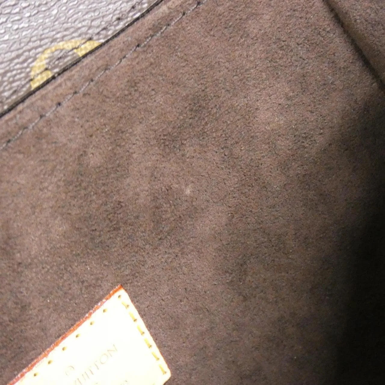 LOUIS VUITTON Pochette M44875 Handbag Monogram 黑色 Monogram 中古品A - 縮圖 8