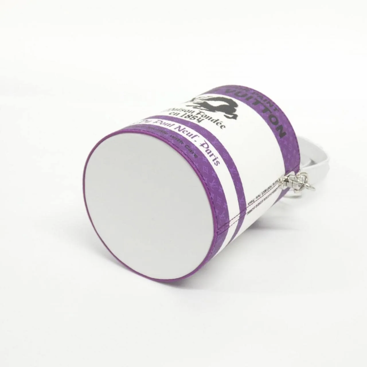 LOUIS VUITTON M81591 Handbag Canvas 黑色 帆布 中古品A - 縮圖 3