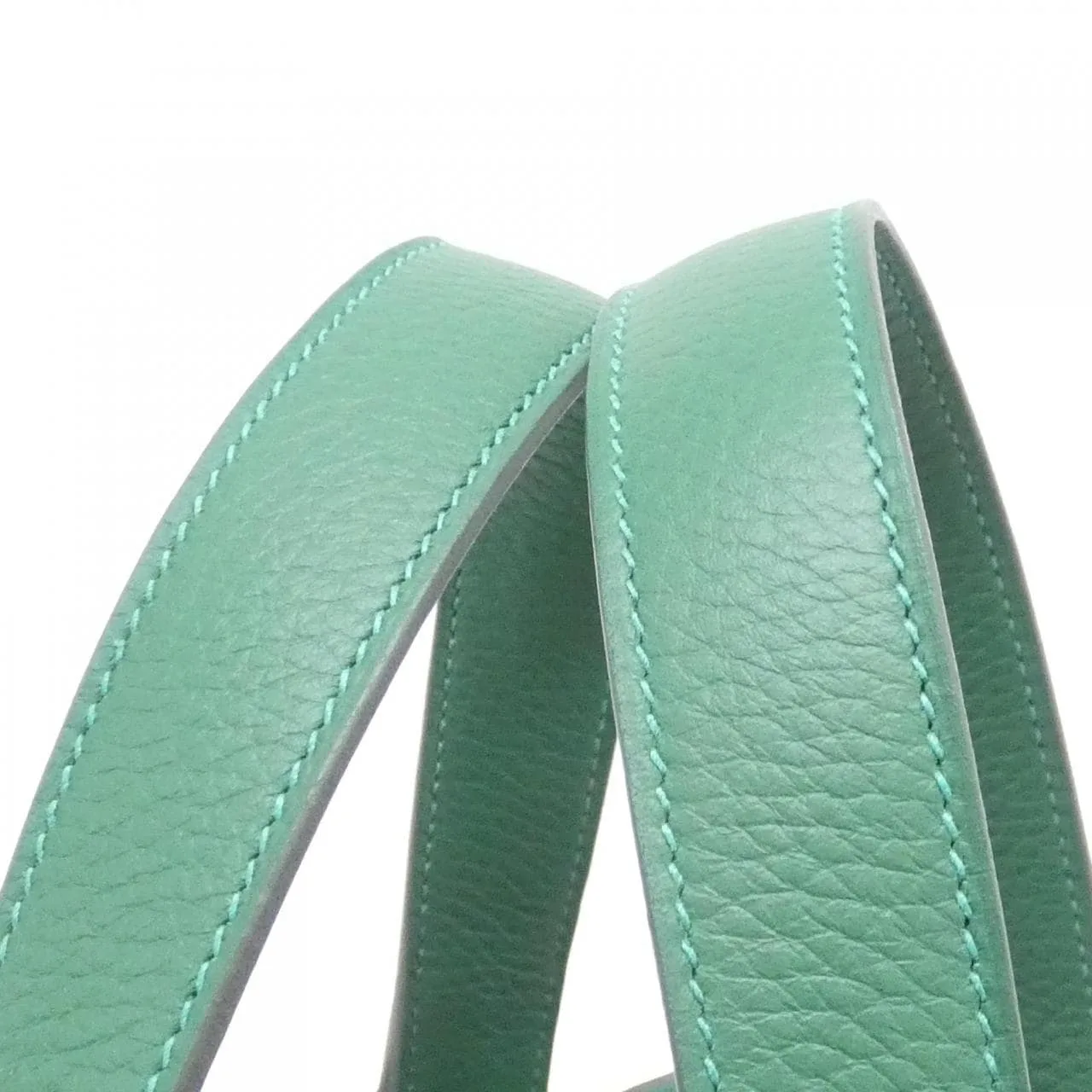 HERMES Picotin 060991CK Handbag Clemence Black Clemence Leather Rank A - Thumbnail 6