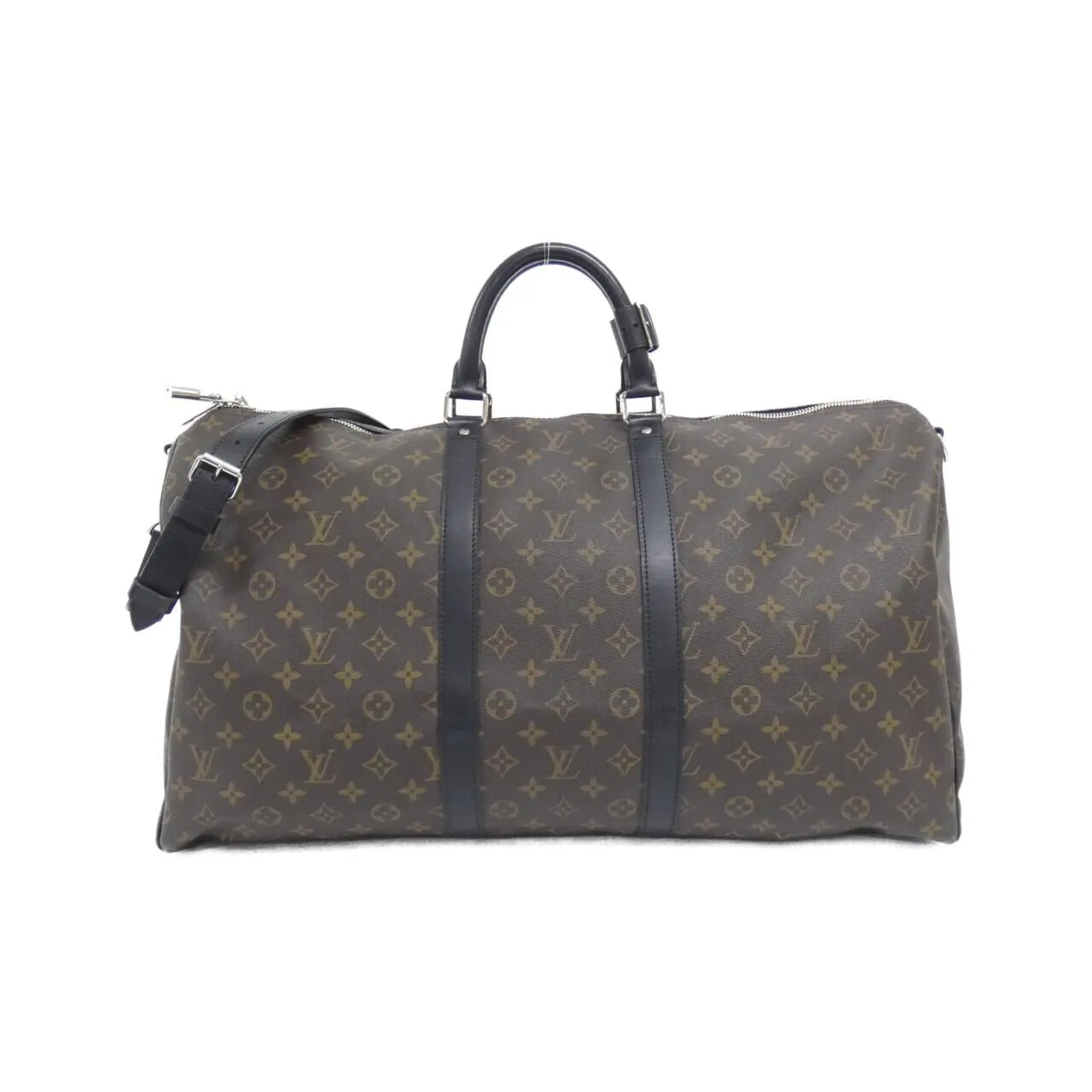 LOUIS VUITTON Keepall M56714 Boston Monogram Black