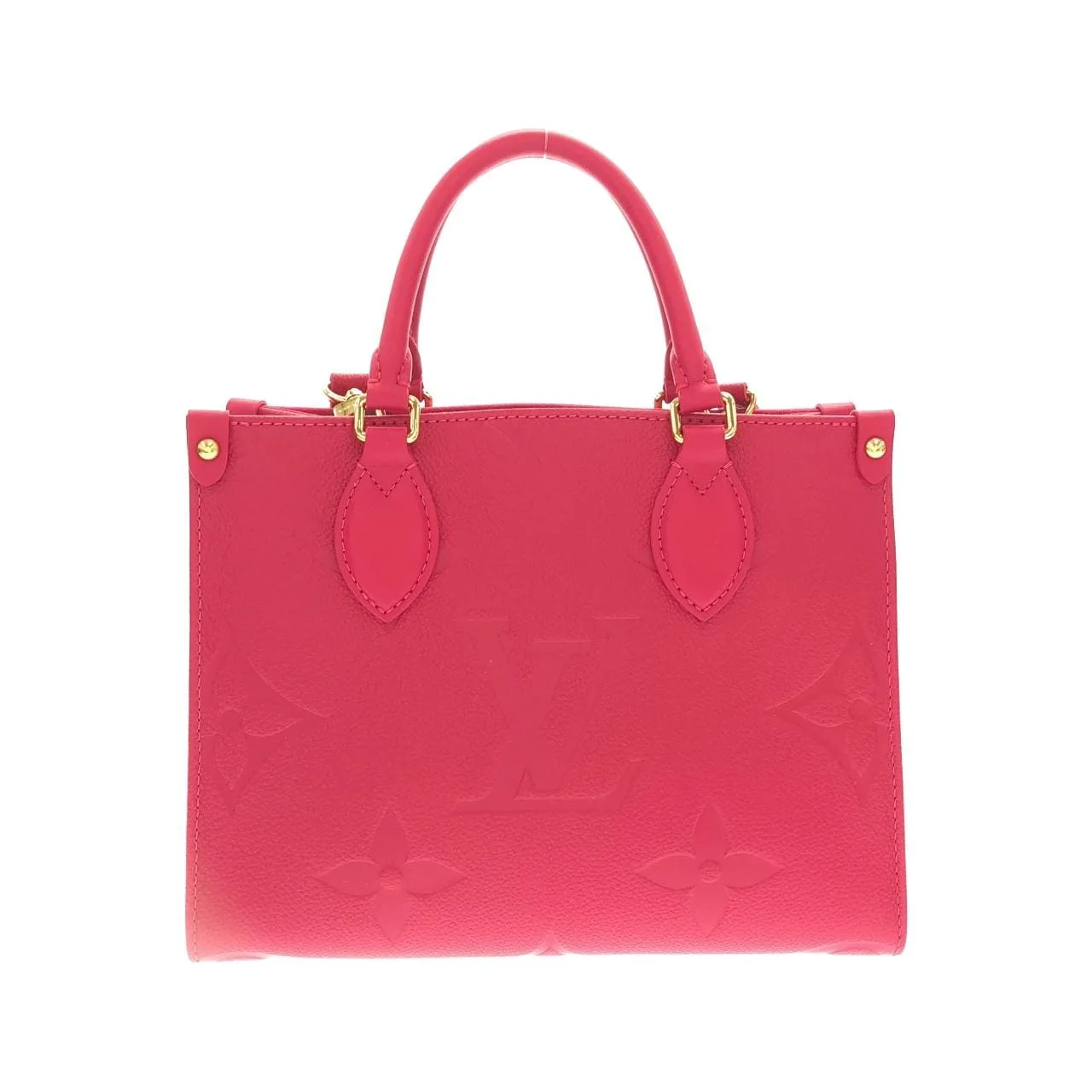 LOUIS VUITTON OnTheGo M45660 手提包 Monogram 黑色 Monogram 中古品A - 縮圖 2