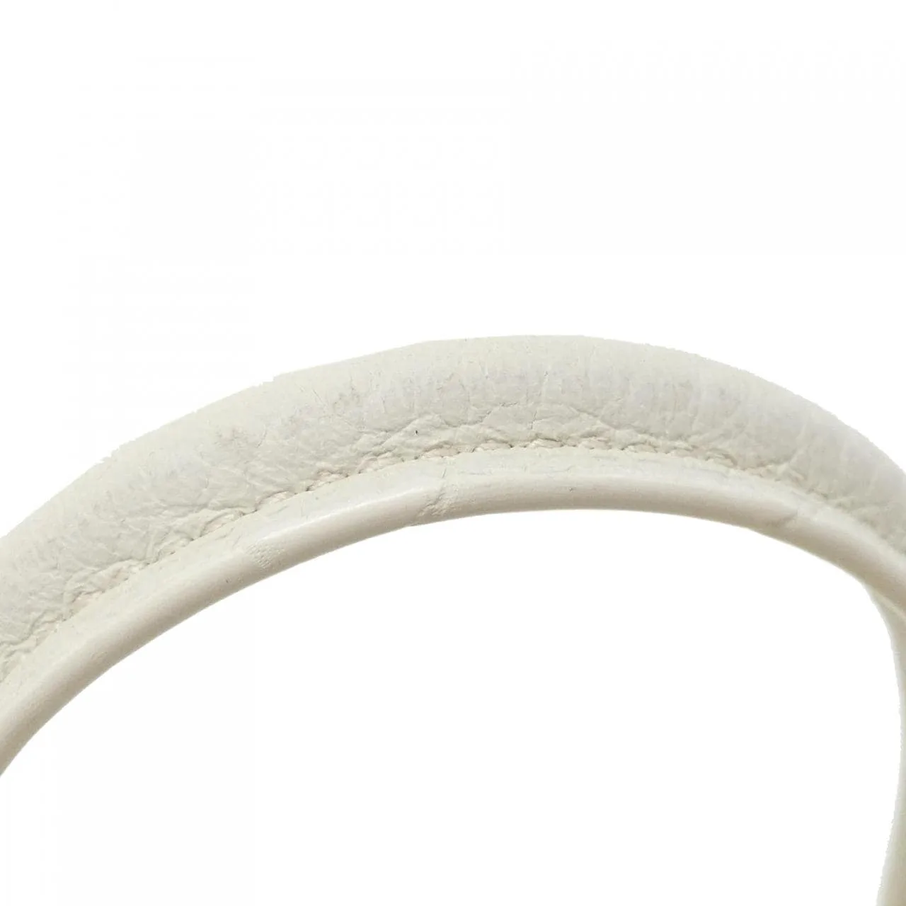 HERMES Garden Party 065864CK Tote 白色 中古品A - 縮圖 5