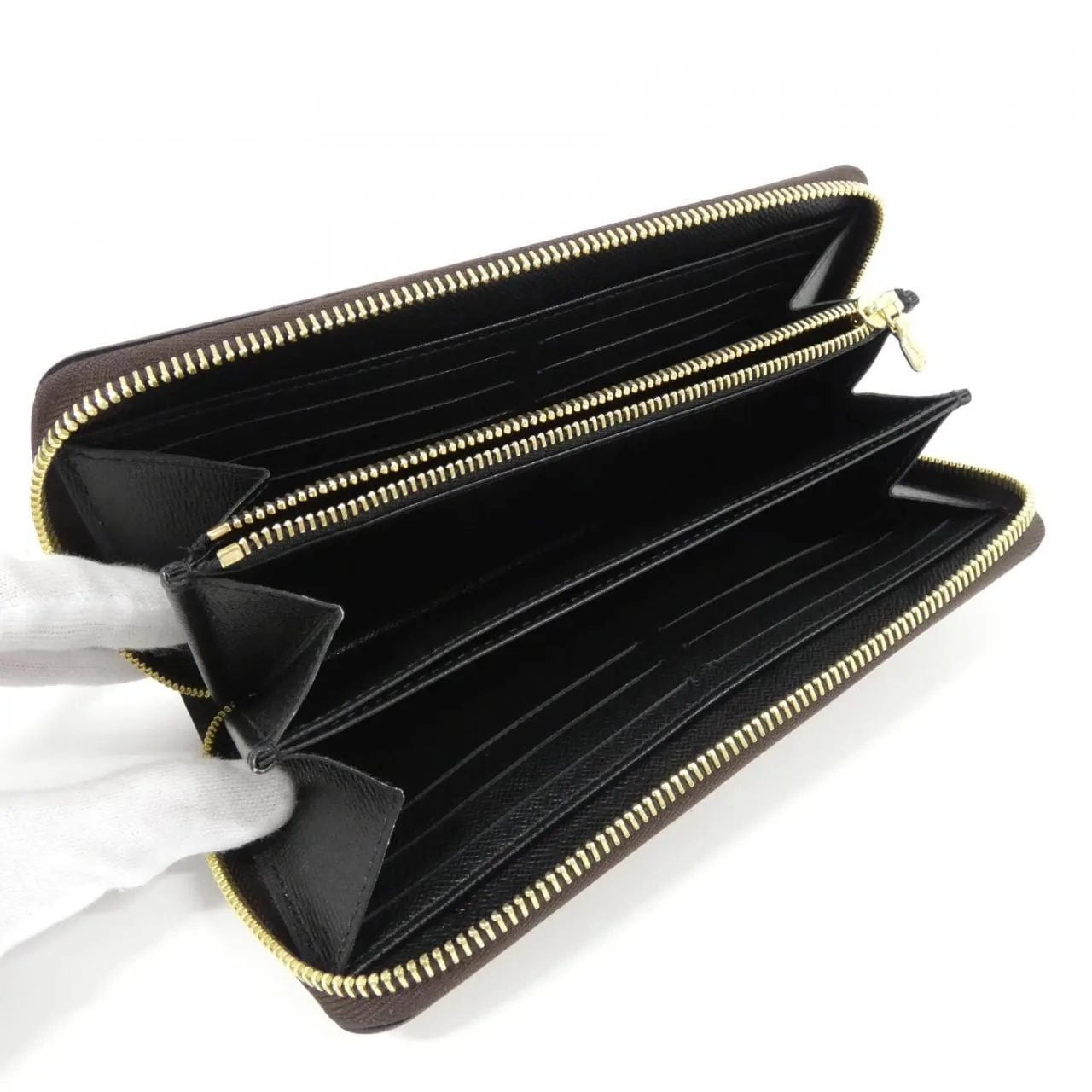 LOUIS VUITTON M69353 Wallet Monogram Black Monogram Rank A - Thumbnail 4